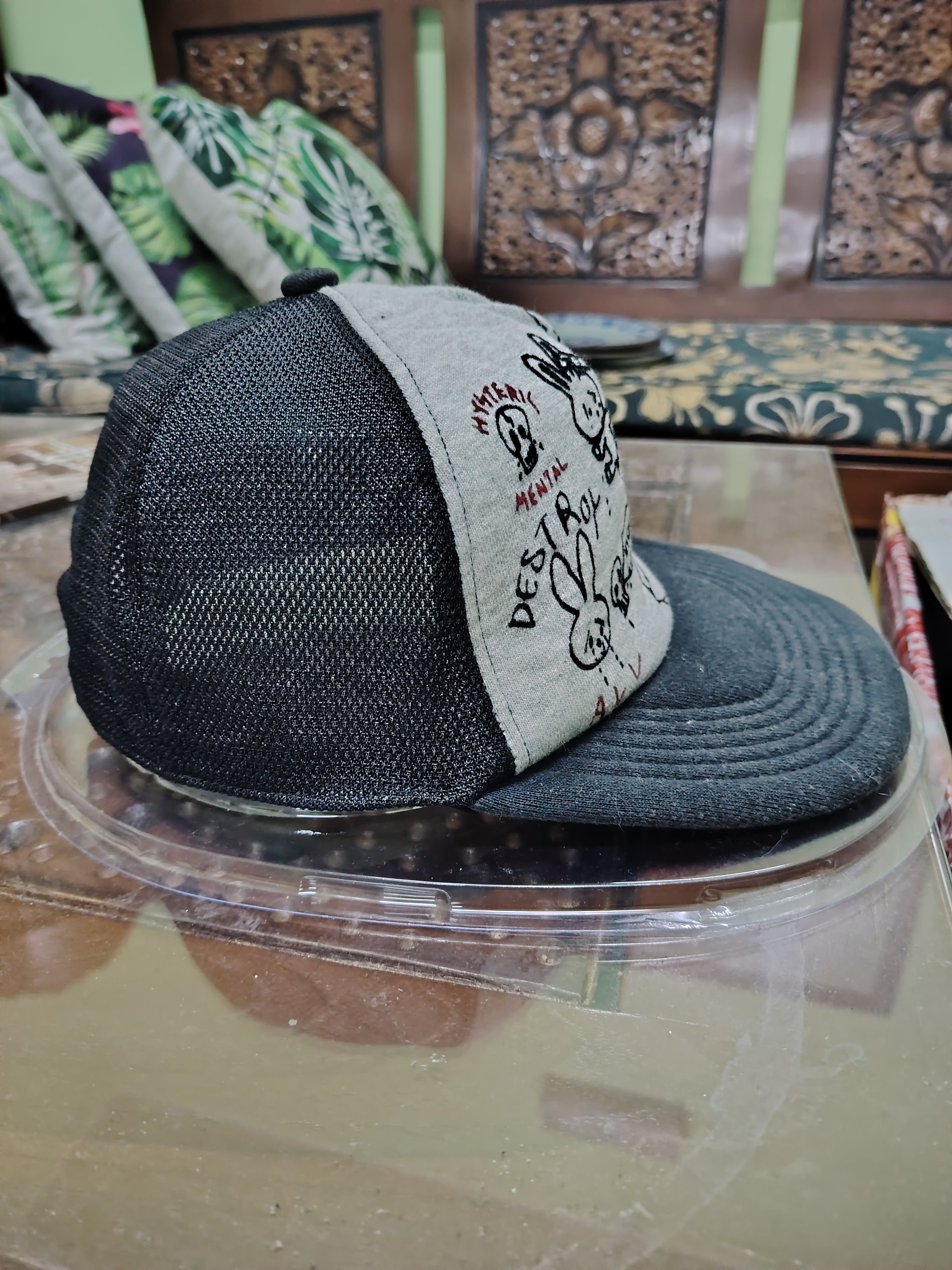 Hysteric Glamour Vintage Hysteric Glamour Mental Destroy All Hat Size ONE SIZE - 3 Thumbnail