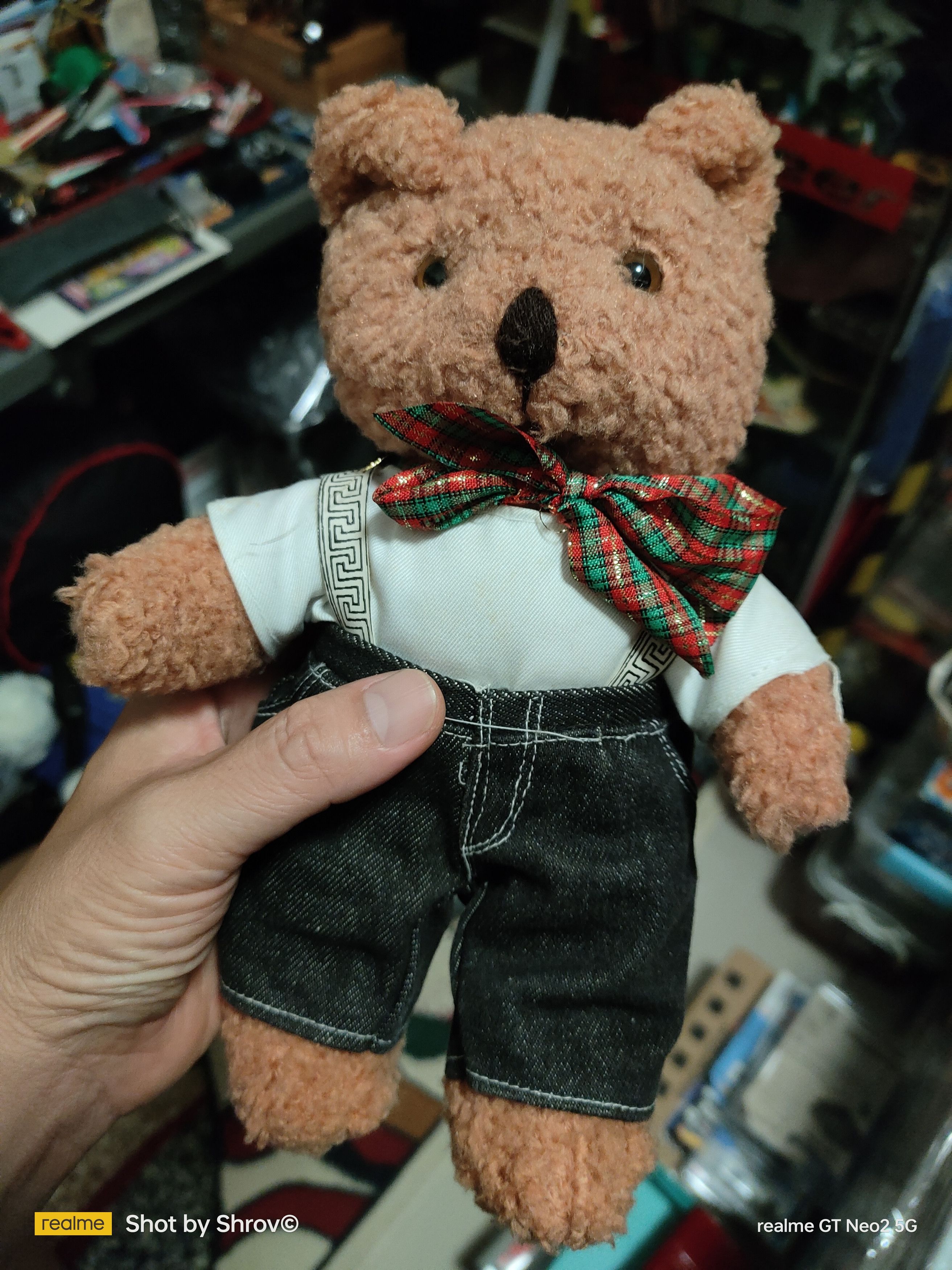 Versace × Versus Versace Vintage Gianni Versace Teddy Bear Plush Toy Cute Size ONE SIZE - 4 Thumbnail