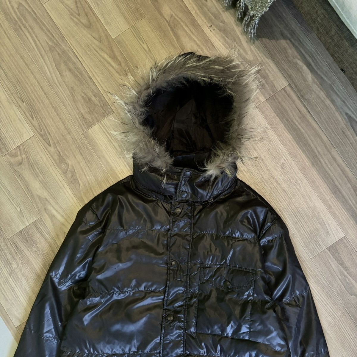 If Six Was Nine × Japanese Brand × Le Grande Bleu (L.G.B.) Lotapagos Fur jacket down puffer LGB ifsixwasnine style Size US M / EU 48-50 / 2 - 4 Thumbnail