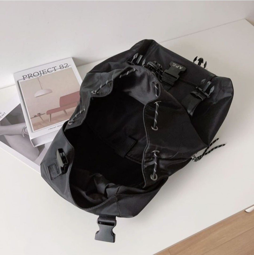 A.P.C. black A.P.C. backpack Sac A Dos Trek Size ONE SIZE - 3 Thumbnail