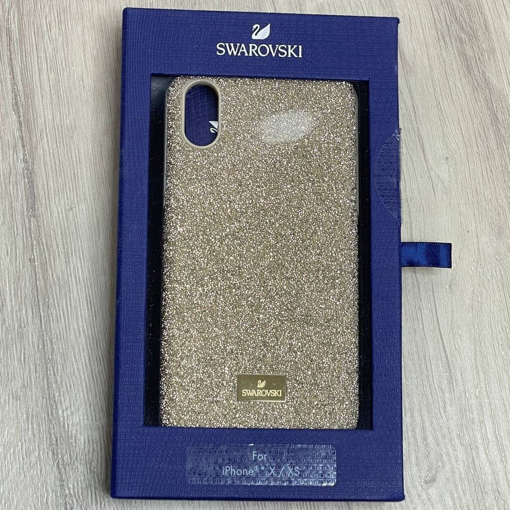 Swarovski High smartphone case iPhone XS Max Gold tone outlets