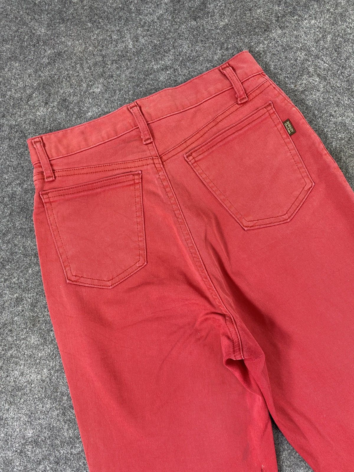 Japanese Brand × Jean Bobson Fit Red Jeans - J1043 Size 24" / US 00 / IT 34 - 6 Thumbnail