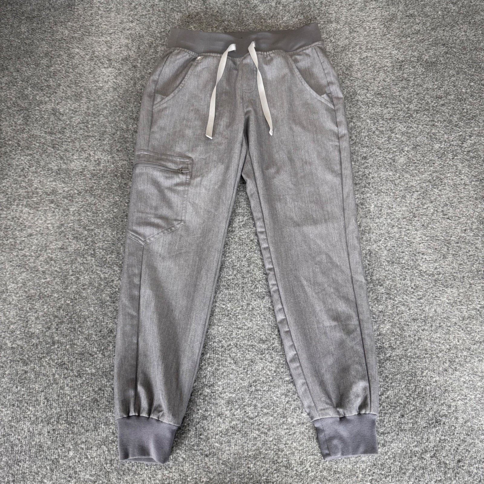 Other FIGS Zamora Jogger Scrub Pants Womens XXS Petite Gray Size 26" / US 2 / IT 38 - 1 Thumbnail