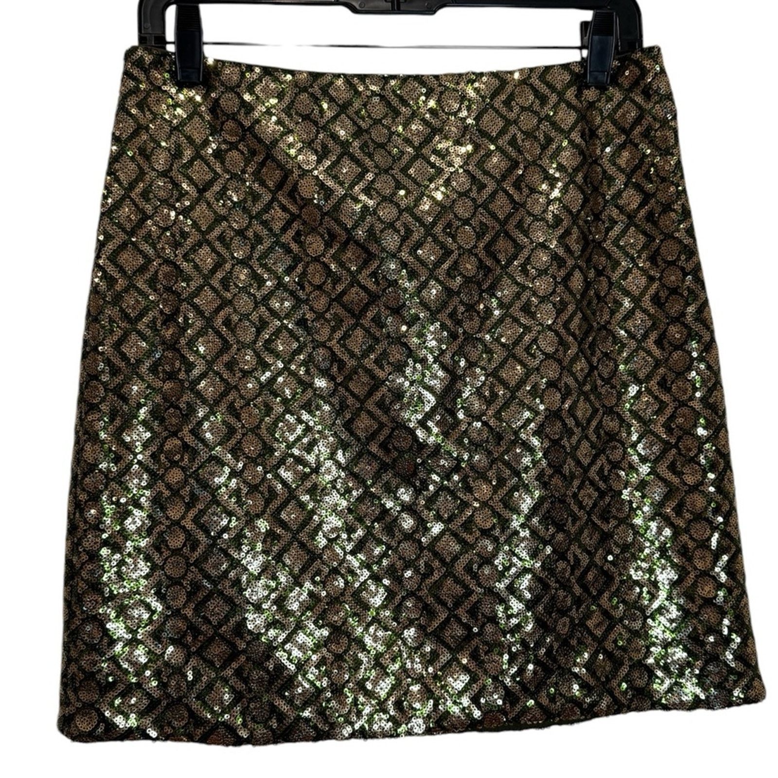 Banana Republic Banana Republic Monogram Collection Sequin Mini Skirt Size 4 Size 27" / US 4 / IT 40 - 3 Thumbnail