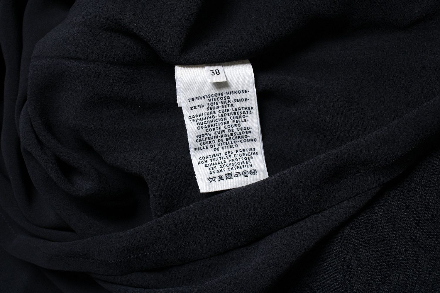 Hermes Hermes, black maxi dress with belt Size S / US 4 / IT 40 - 5 Thumbnail