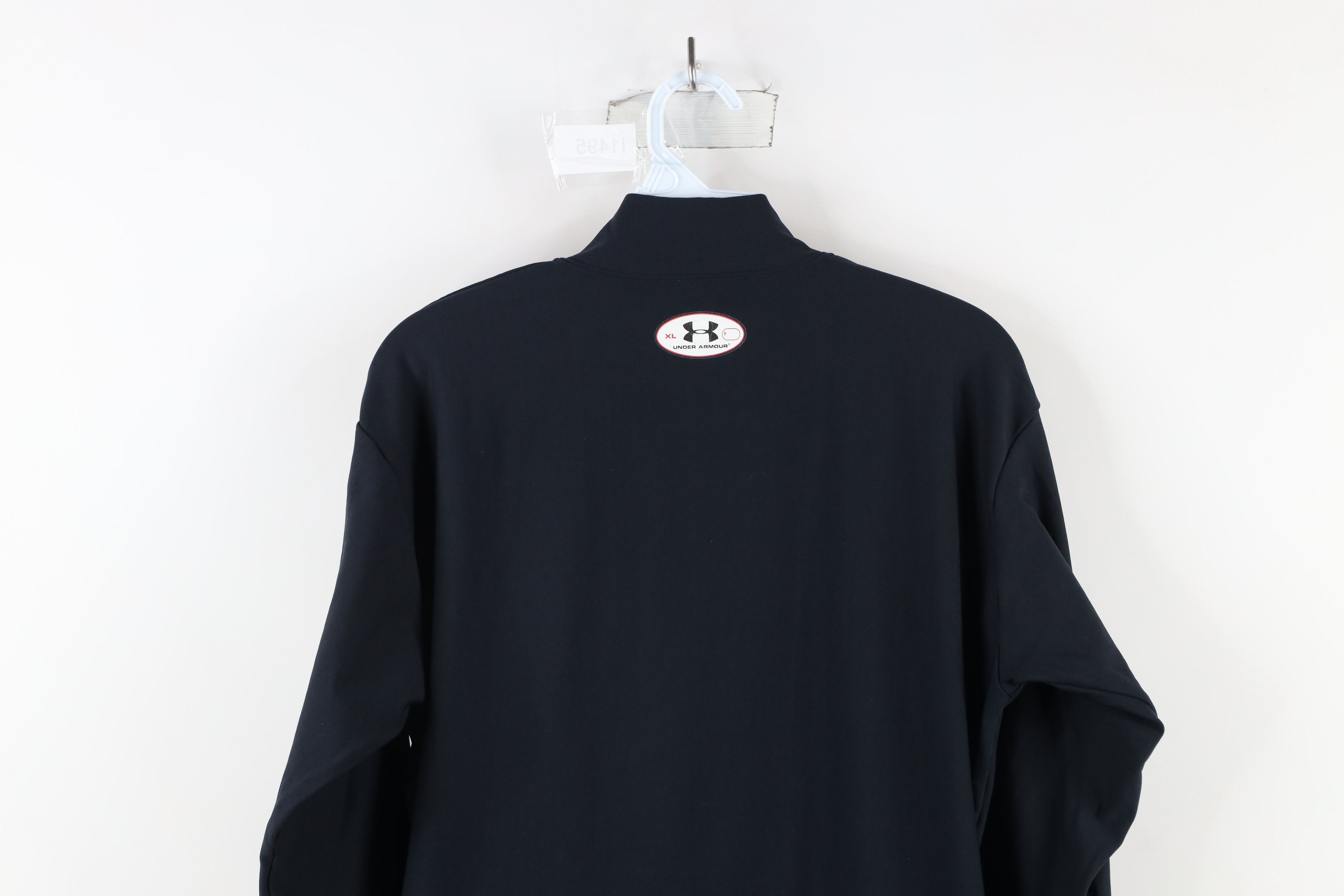Under Armour × Vintage Under Armour Compression Mock Neck Training T-Shirt Black Size US XL / EU 56 / 4 - 10 Thumbnail