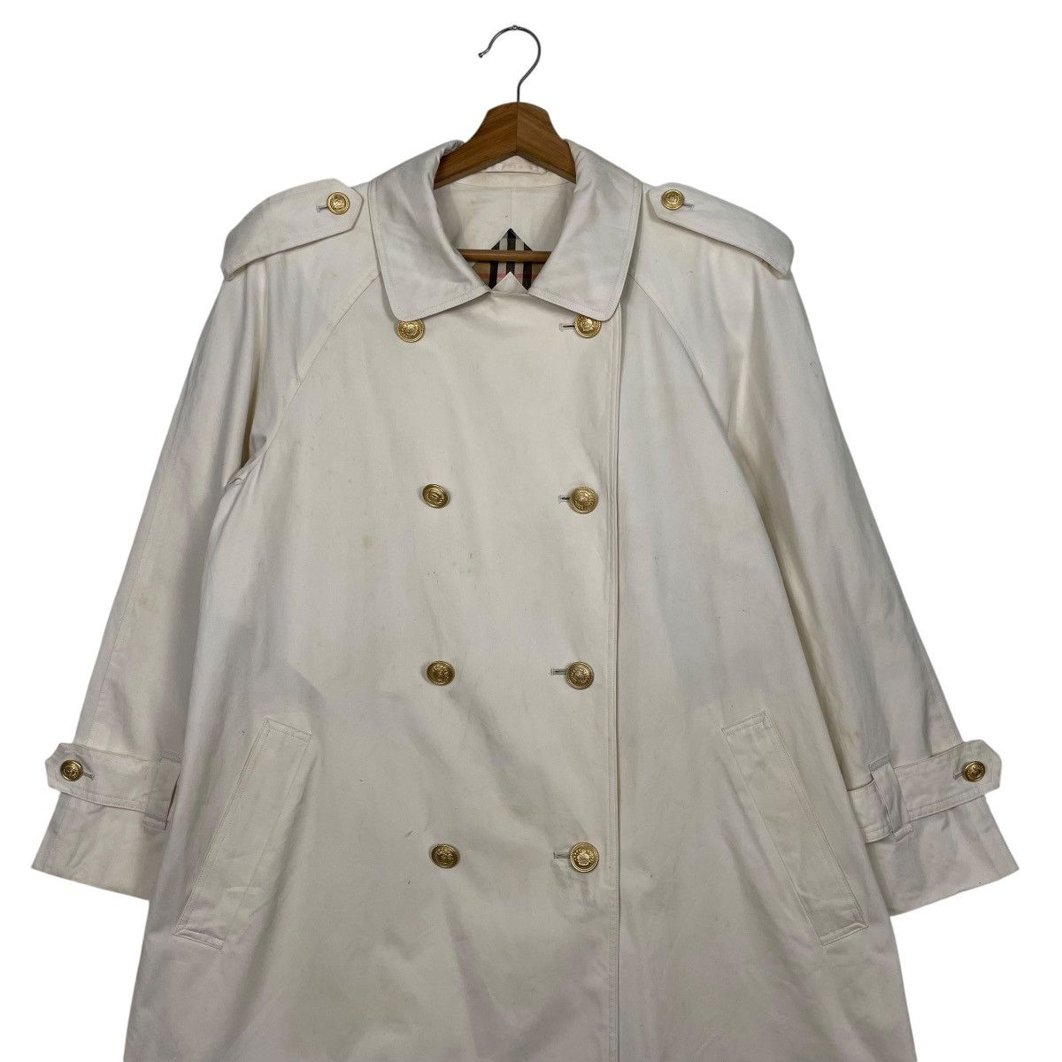 Burberry Burberrys Double Breasted Trench Coat Size M / US 6-8 / IT 42-44 - 3 Thumbnail