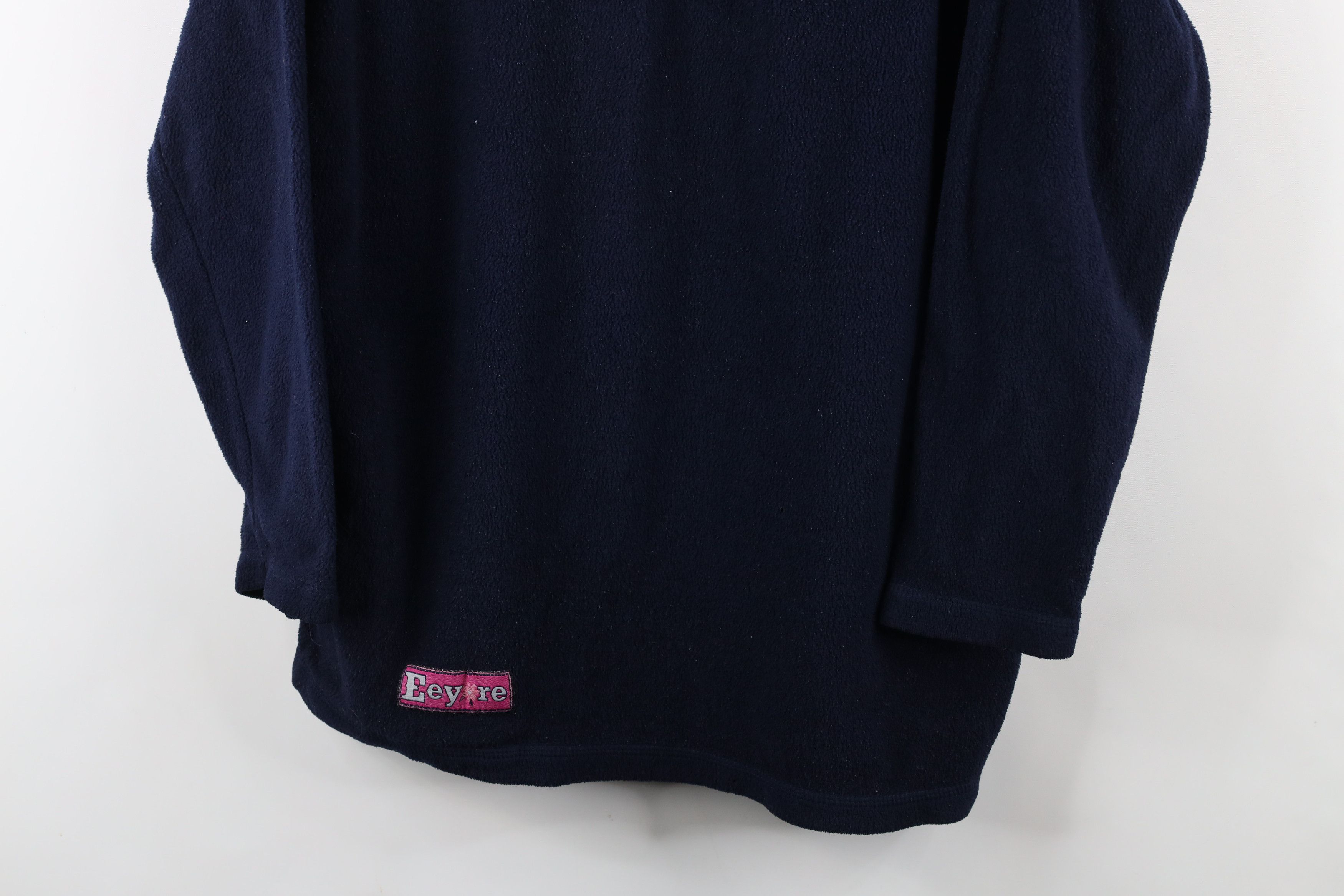 Disney × Vintage Vintage 90s Disney Winnie the Pooh Eeyore Fleece Sweater Size XL / US 12-14 / IT 48-50 - 3 Thumbnail