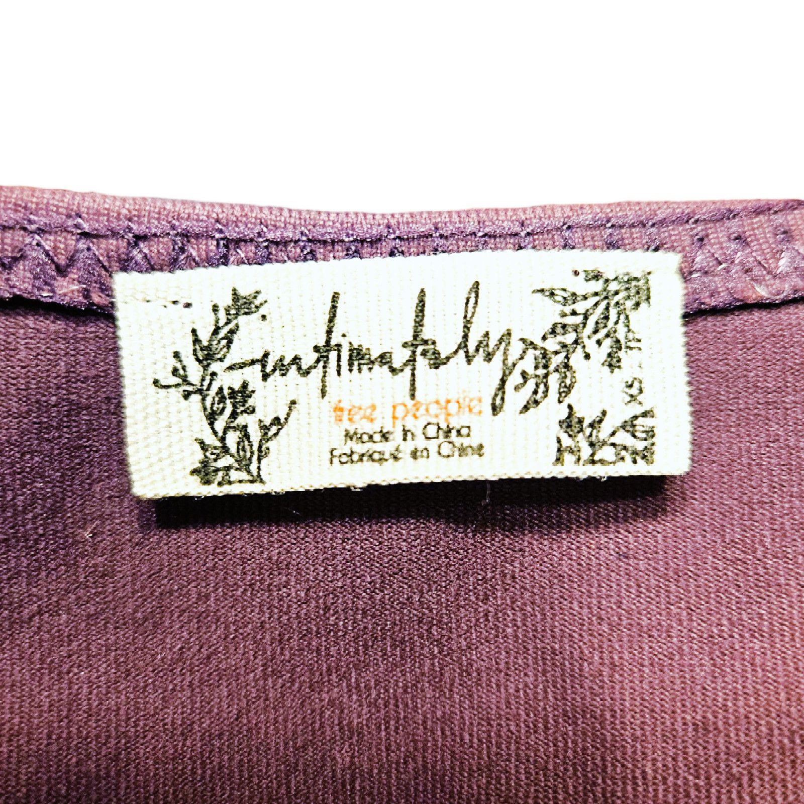 Free People NWOT Free People Va Va Voop Bodysuit Sz. XS [0-2] Wine Size XS / US 0-2 / IT 36-38 - 6 Thumbnail