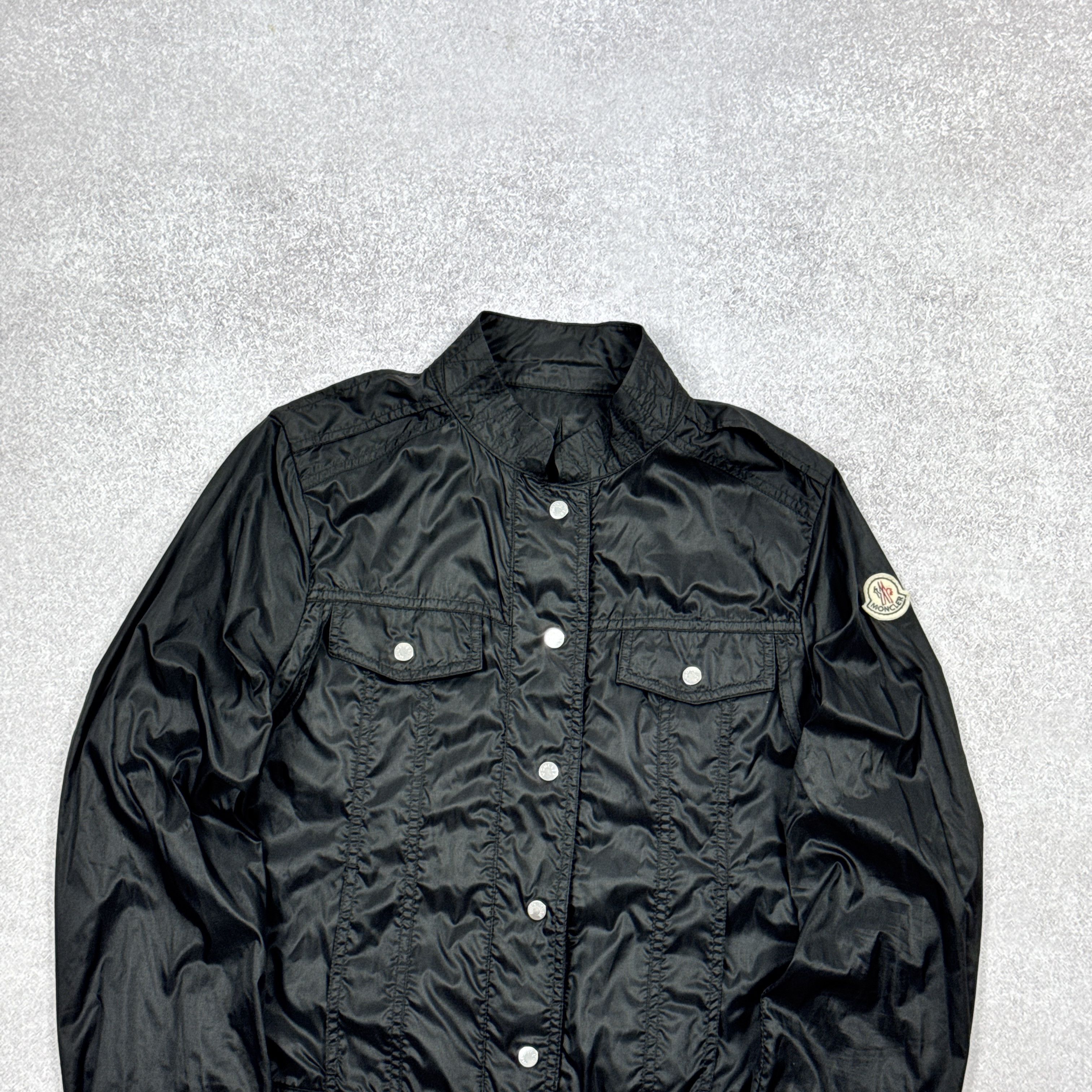 Moncler Women`s Moncler Z5E0084 Black Light Nylon Jacket Size 1 / S Size S / US 4 / IT 40 - 5 Thumbnail