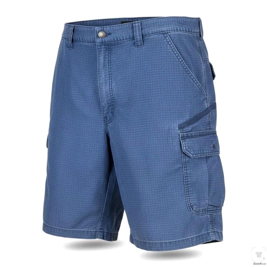Carhartt Carhartt Cargo Shorts Mens 46 Blue Relaxed Fit 8 Inseam Canvas Pockets Size US 30 / EU 46 - 2 Thumbnail