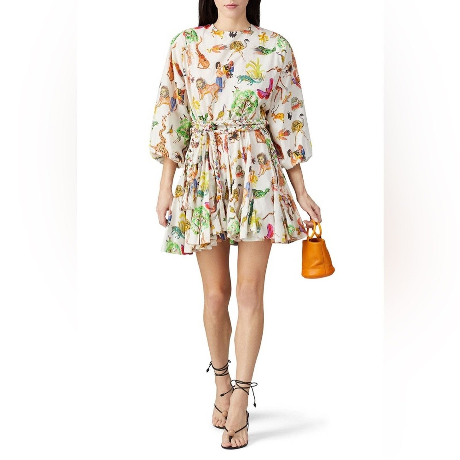 RHODE Rhode Ella Dress Size Small Safari Print Size S / US 4 / IT 40 - 1 Thumbnail