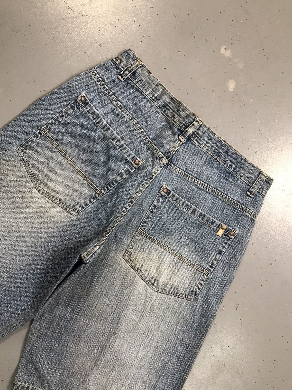 Southpole Vintage Southpole yellow tab skater denim jort Size US 35 - 10 Thumbnail