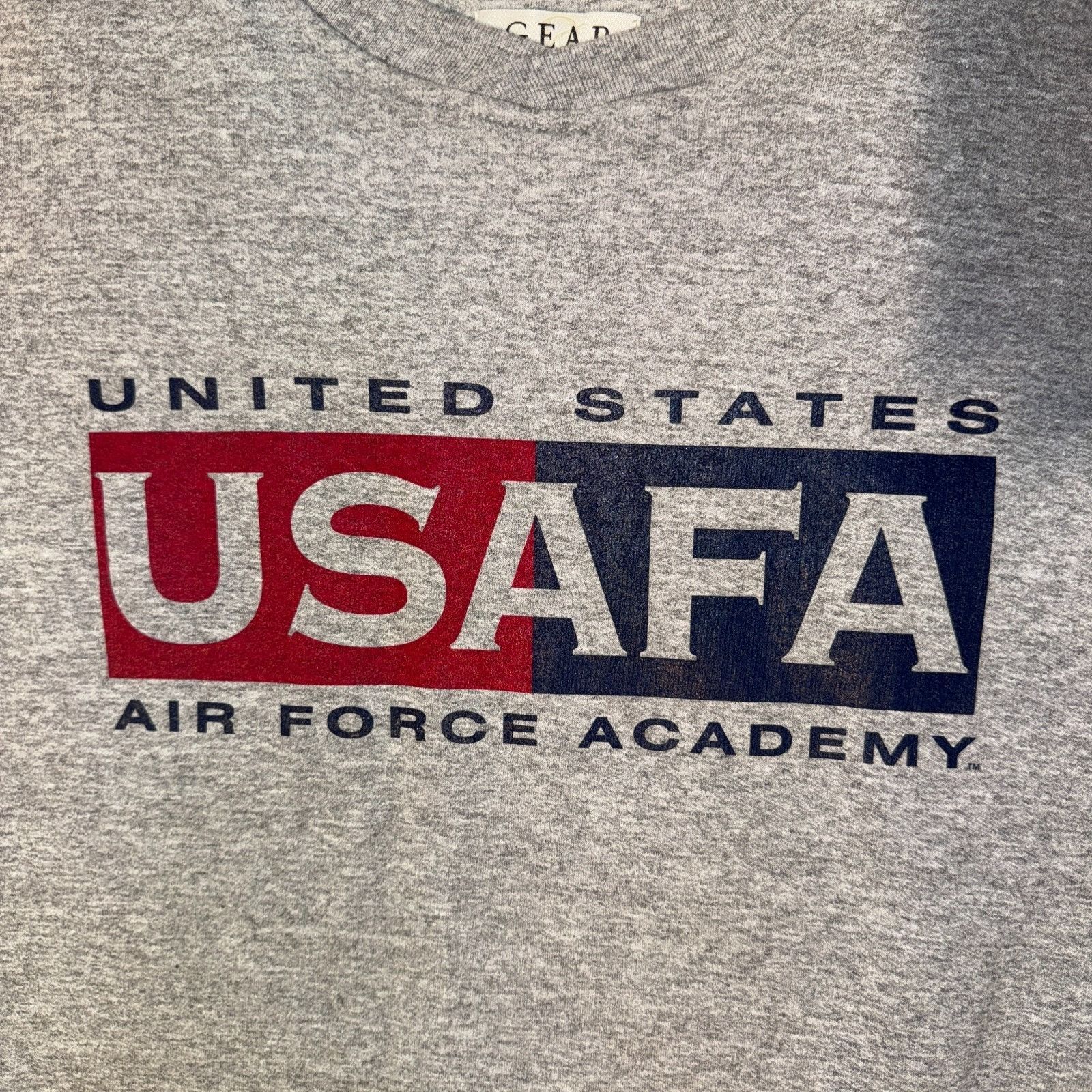 Gear for Sports Air Force Academy USAFA Gray Pullover Crewneck Army Sweatshi Size US M / EU 48-50 / 2 - 3 Thumbnail
