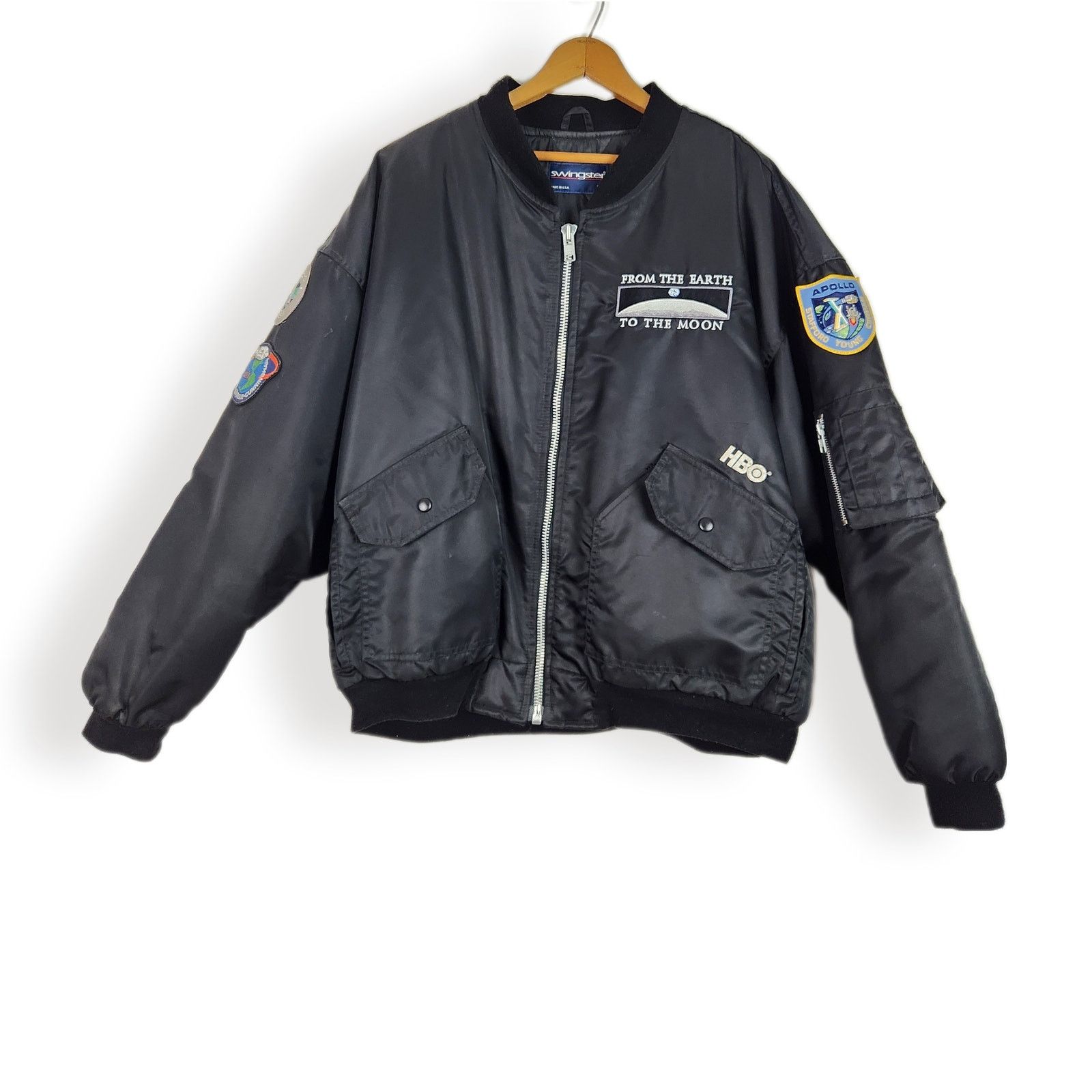 Nasa bomber jacket apollo sale