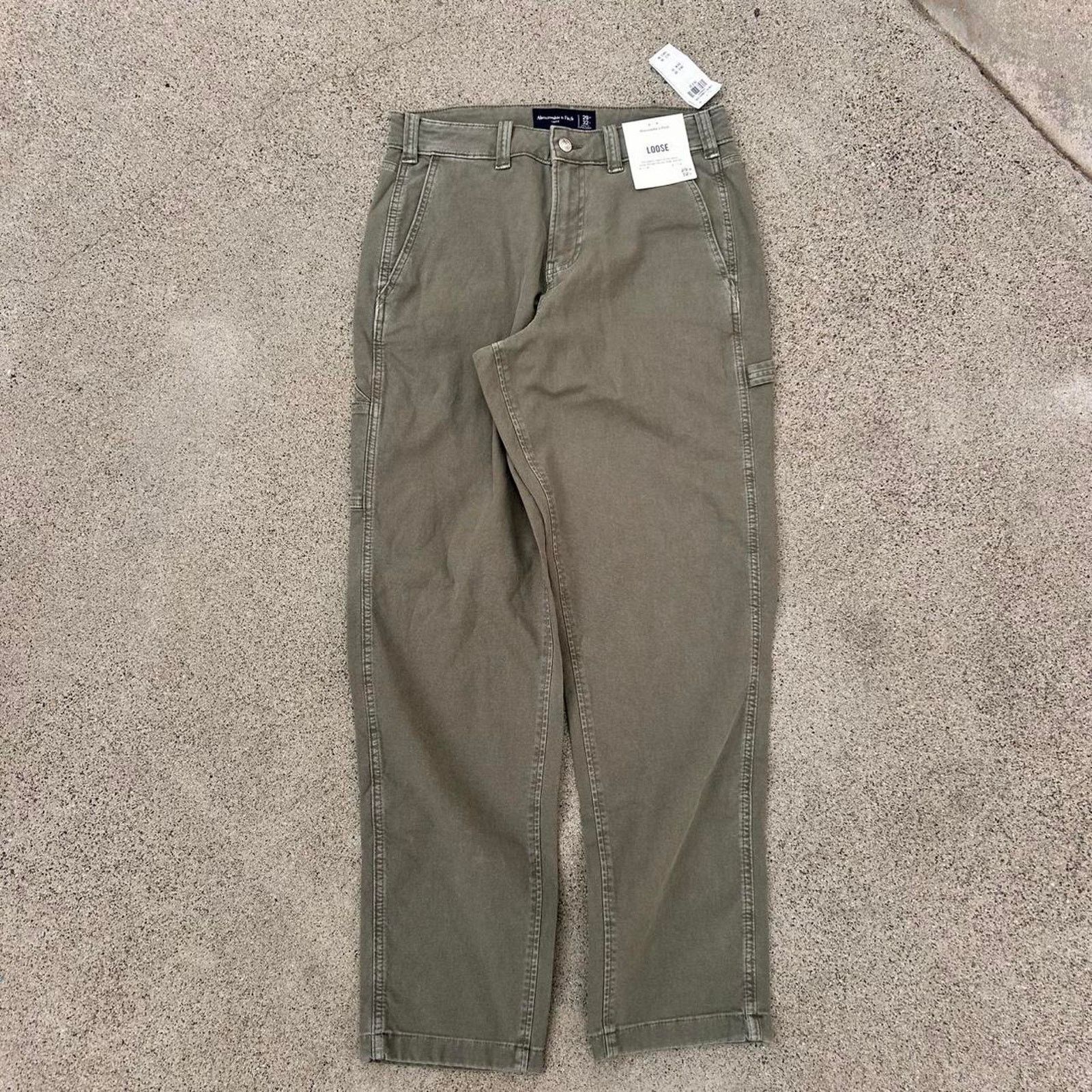 Abercrombie & Fitch Abercrombie and fitch loose pants brand new with tags Size US 29 - 2 Thumbnail