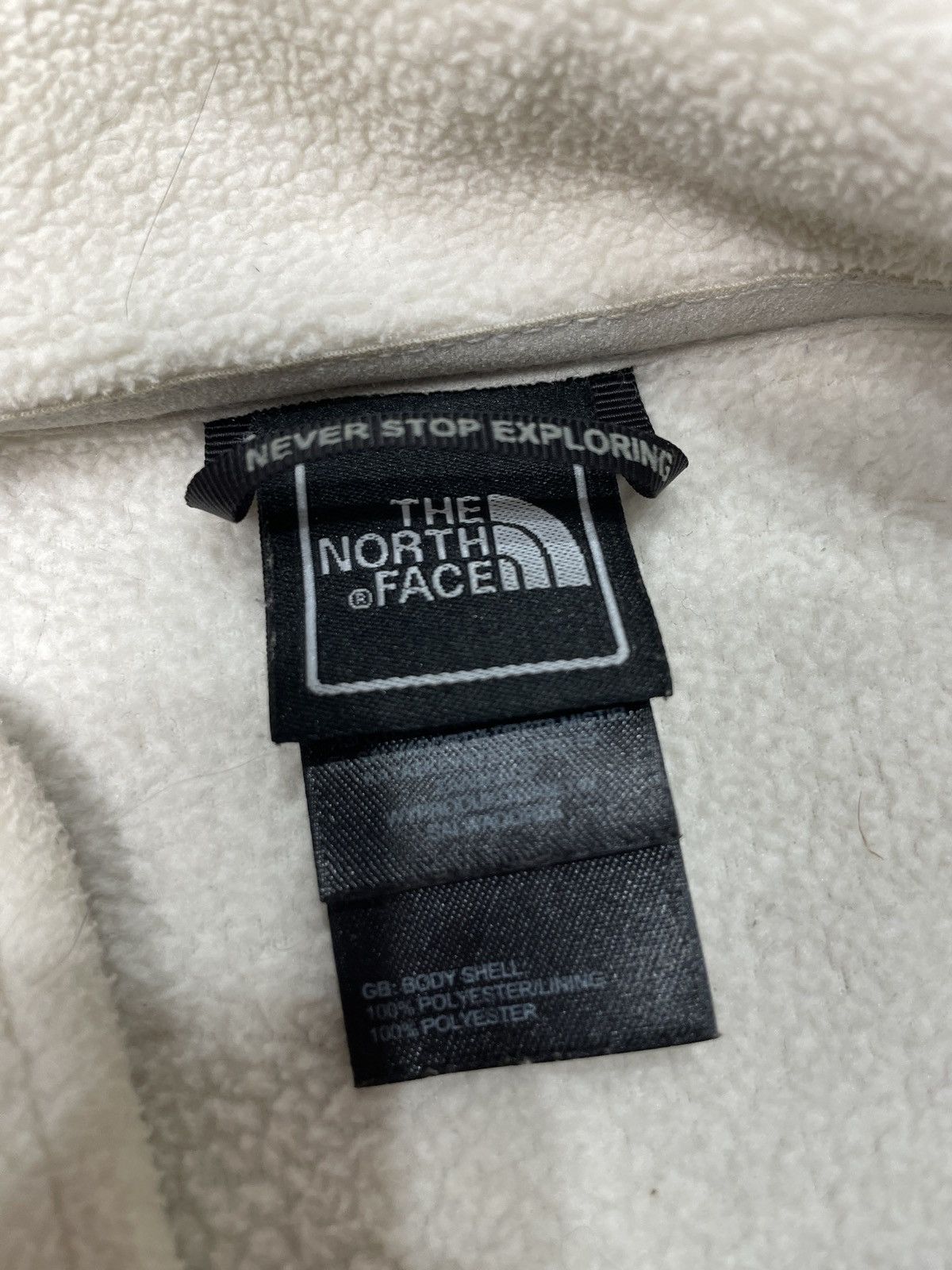 The North Face The North Face cream and white fleece Size M / US 6-8 / IT 42-44 - 3 Thumbnail