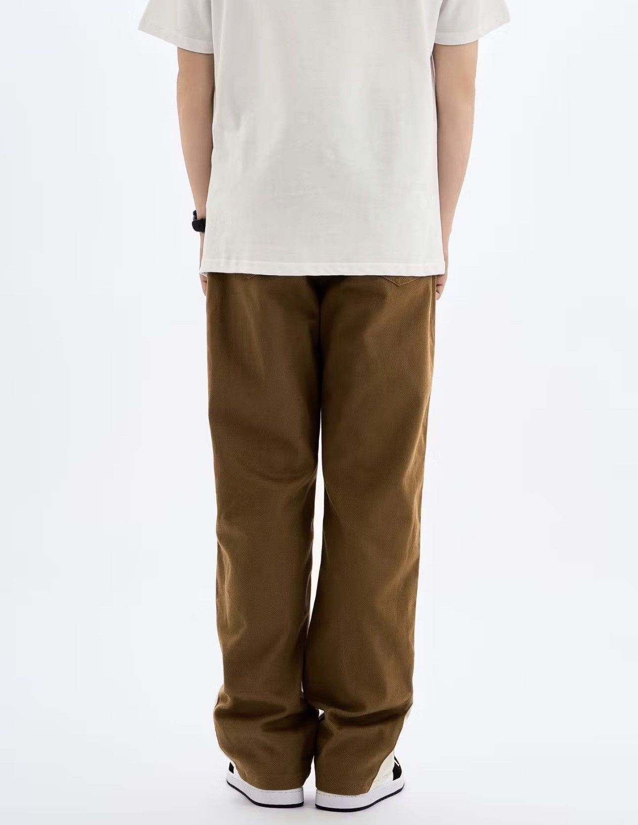 Japanese Brand × Jean Brown streetwear flare jeans pants Size US 32 / EU 48 - 3 Thumbnail