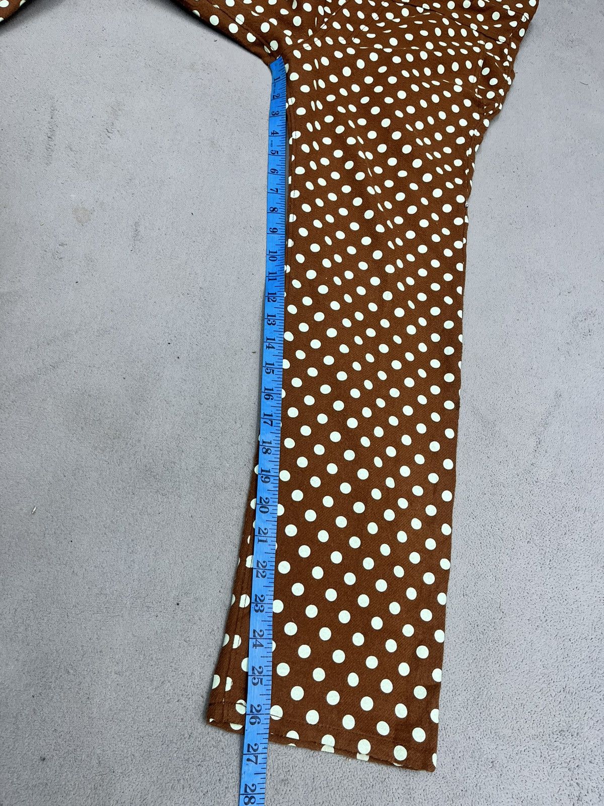 mercibeaucoup ARCHIVE🔥🔥🔥VTG MERCIBEAUCOUP POLKA DOT REVERSE POCKET PANT Size 28" / US 6 / IT 42 - 19 Thumbnail