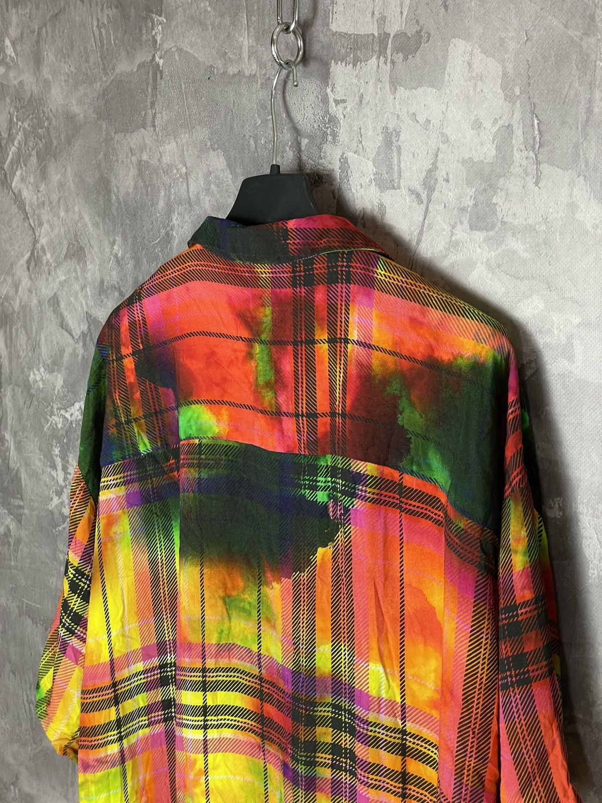 Jaded London × Japanese Brand × Vintage Vintage Jaded London Shirt Style Y2K Coloured Ed Hardy Size US M / EU 48-50 / 2 - 11 Thumbnail