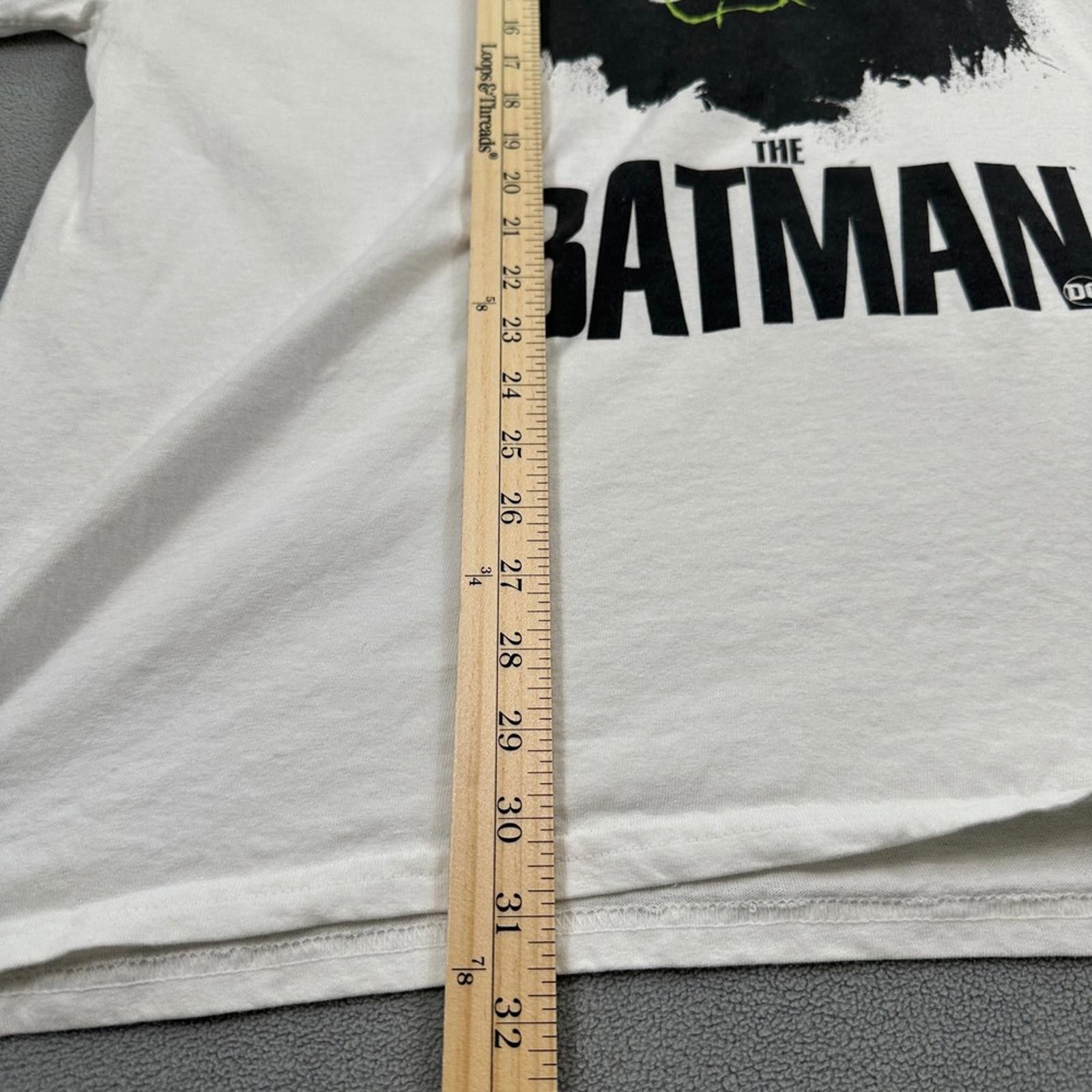 Other NWT The Batman Shirt 2XL Mens DC Comics White Movie Graphic Size US XXL / EU 58 / 5 - 4 Thumbnail