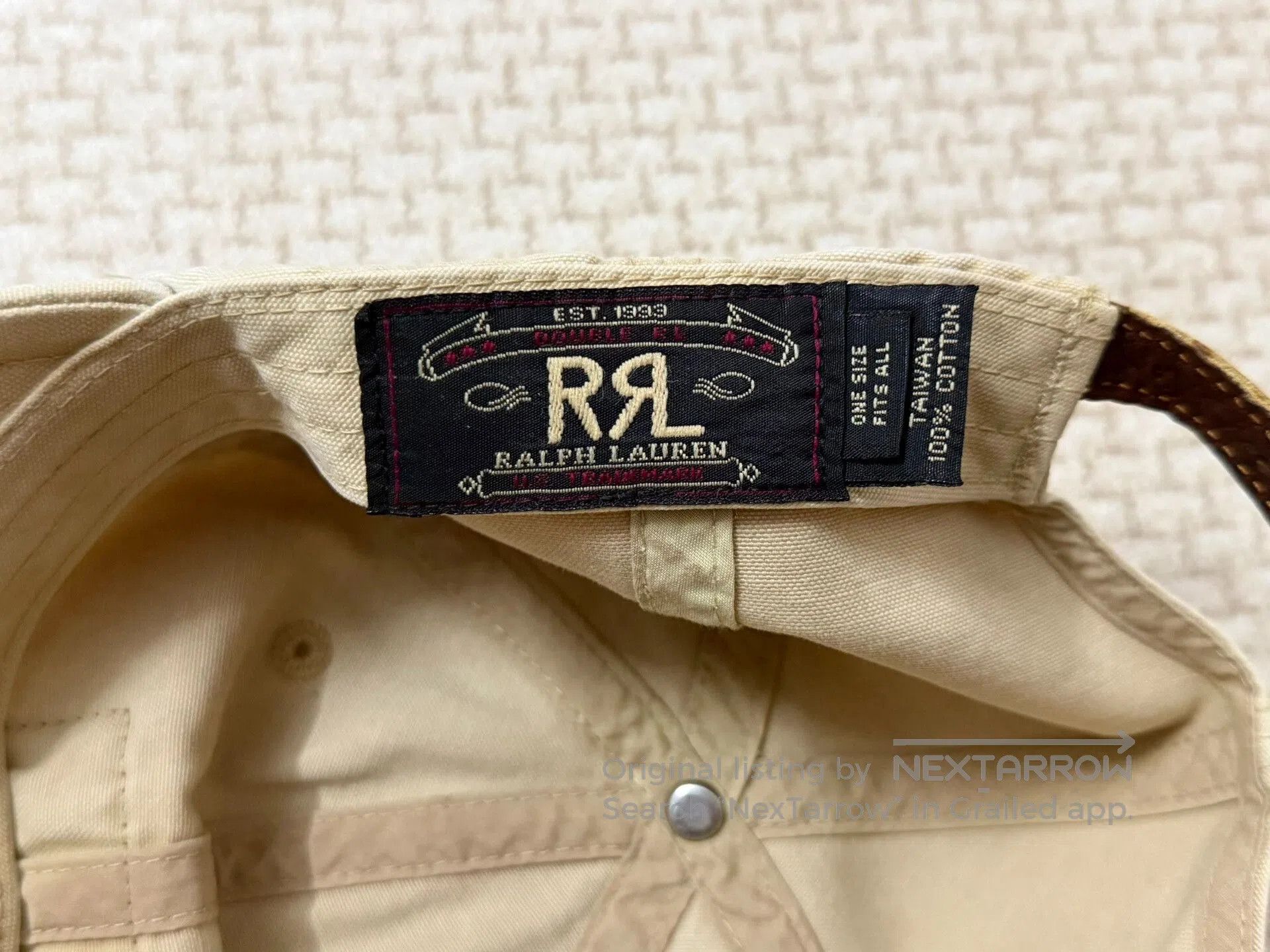 RRL Ralph Lauren RRL Vintage Three. Size ONE SIZE - 4 Thumbnail