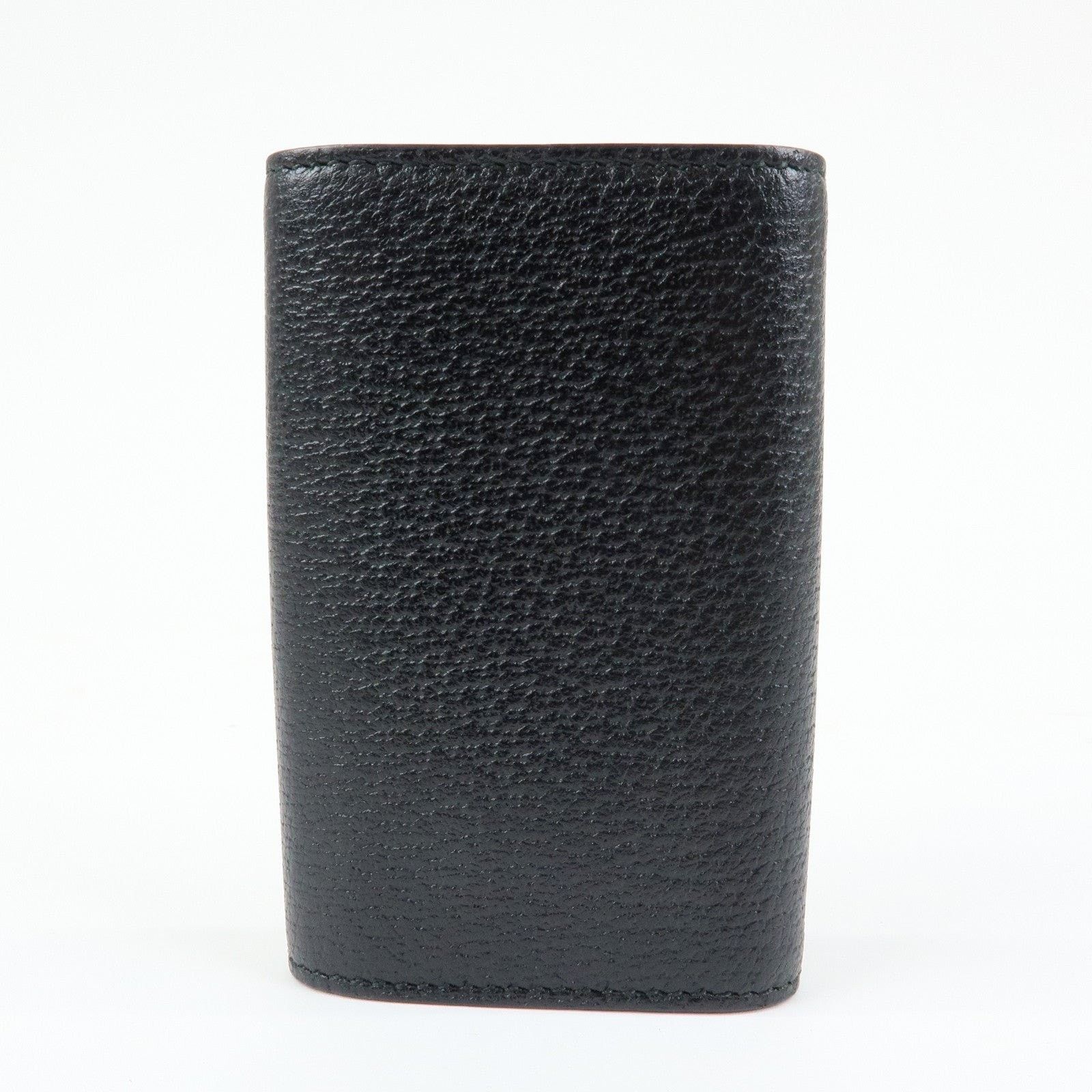 Gucci Gucci Sherry Line 6 Ring Key Holder Calfskin Black Size ONE SIZE - 2 Thumbnail