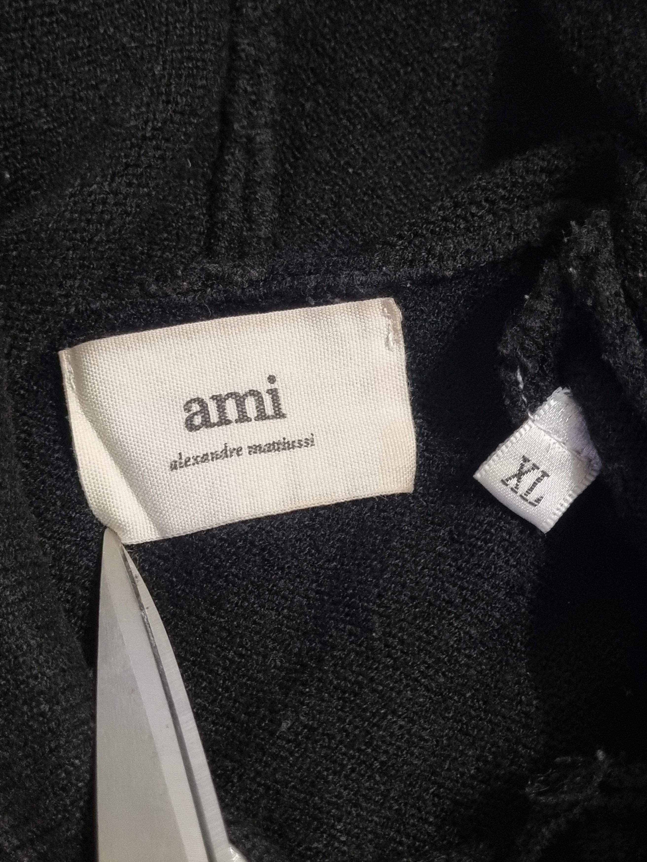 AMI AMI Alexandre Mattiussi De Coeur Large Heart Logo Hoodie Size US L / EU 52-54 / 3 - 10 Thumbnail