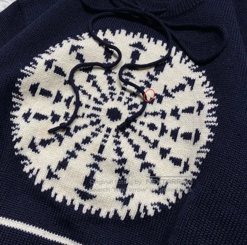 Comme des Garcons Comme des Garcons Snowflake Wool Sweater Size US S / EU 44-46 / 1 - 6 Thumbnail