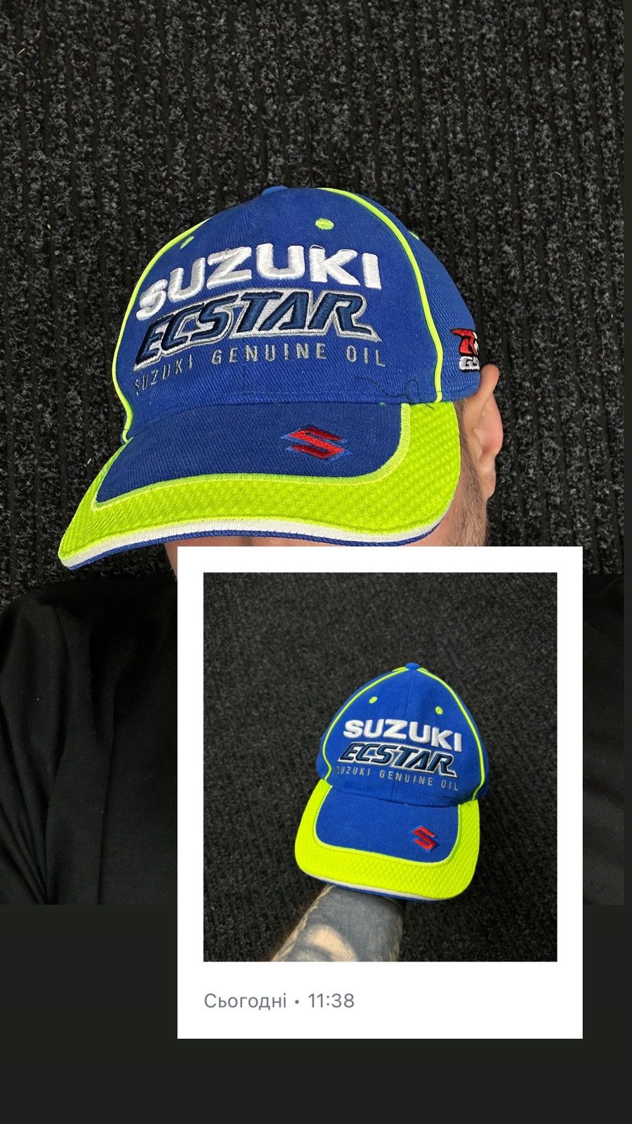 Other Team Suzuki Racing Cap Size ONE SIZE - 1 Thumbnail