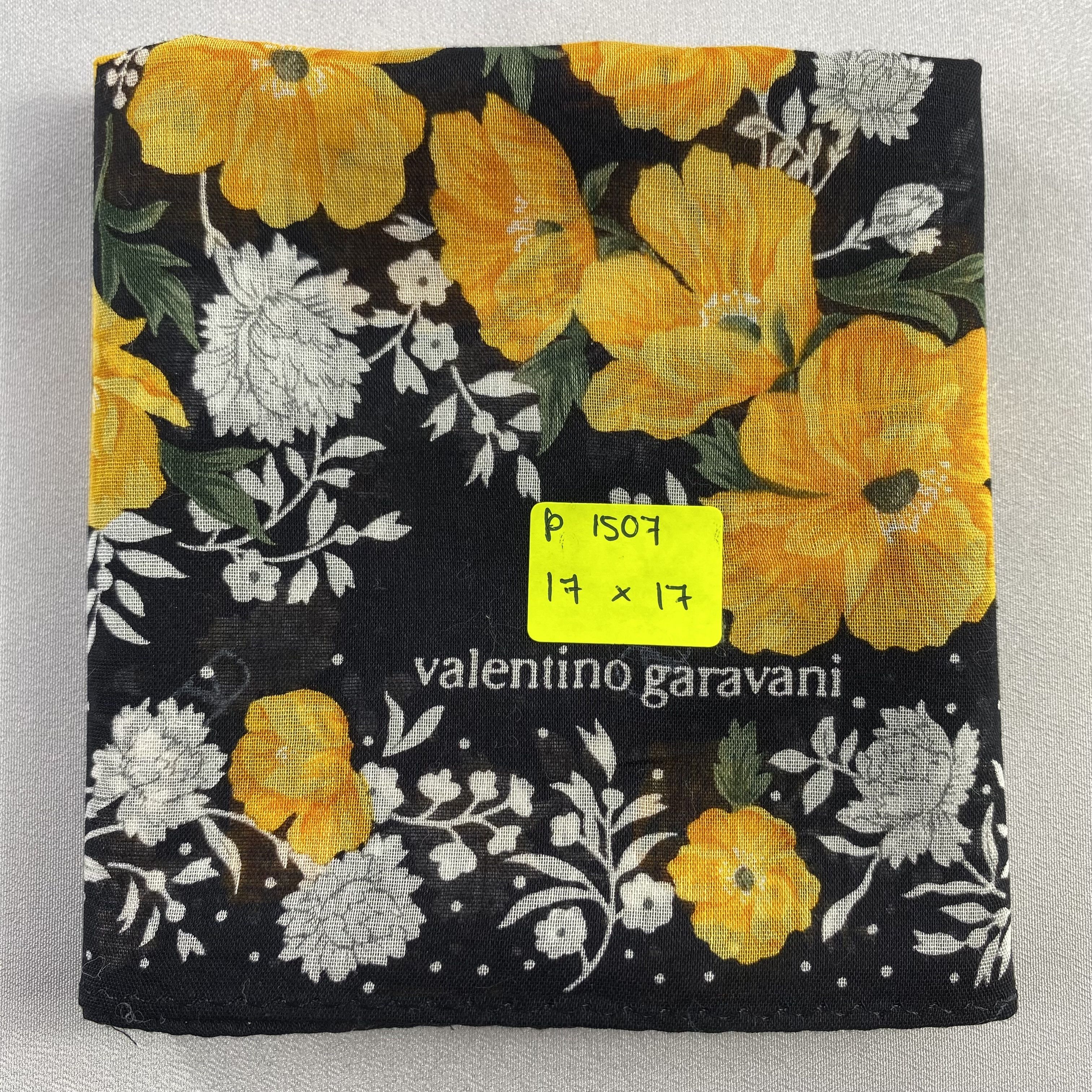 Valentino × Vintage Valentino Garavani Handkerchief / Neckerchief-P1507 Size ONE SIZE - 5 Thumbnail