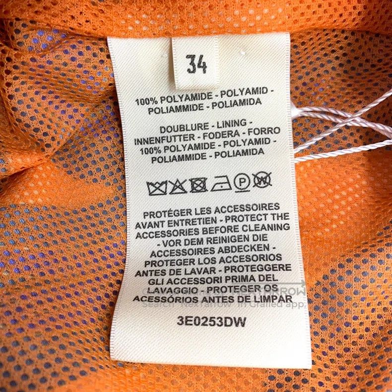 Hermes Hermes Colorblock Geometric Pattern Full Print Stand Colla Size XXS / US 00 / IT 34 - 7 Thumbnail
