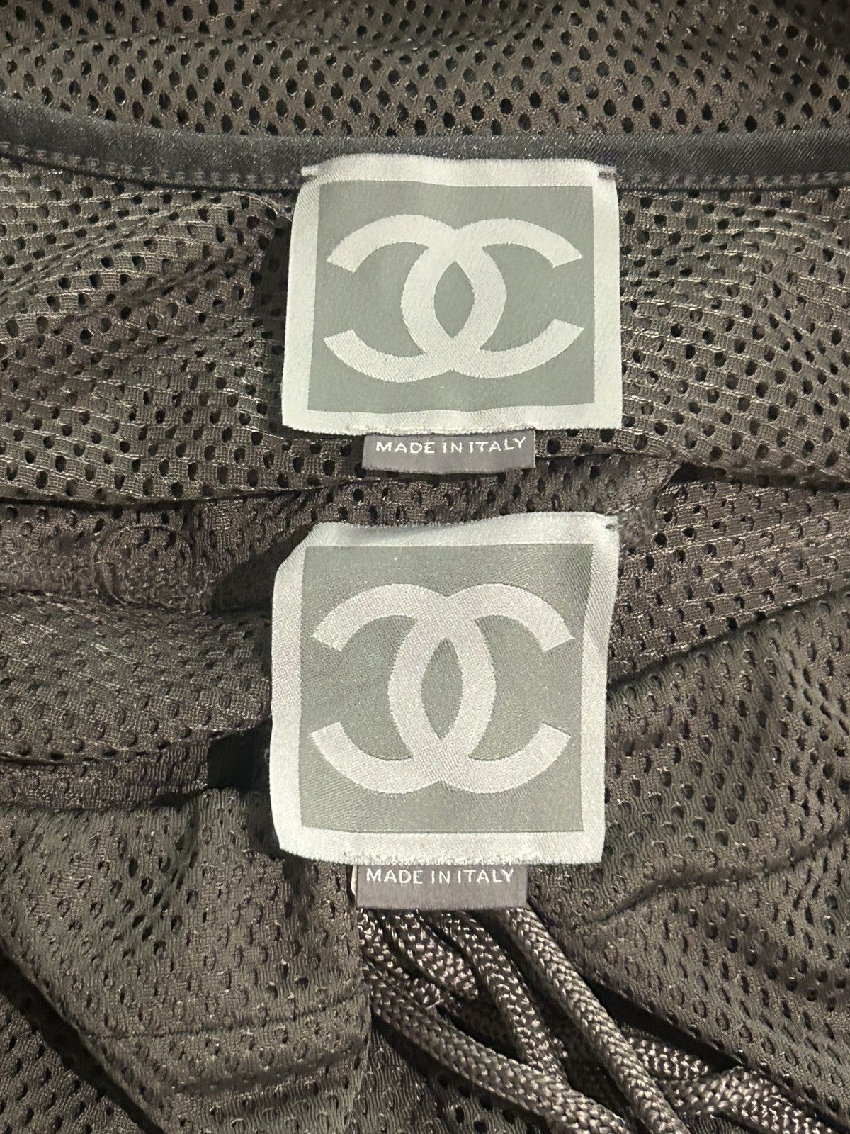 Chanel SS03 Mesh Runway Set Tank Top & Pants Size US 30 / EU 46 - 14 Thumbnail