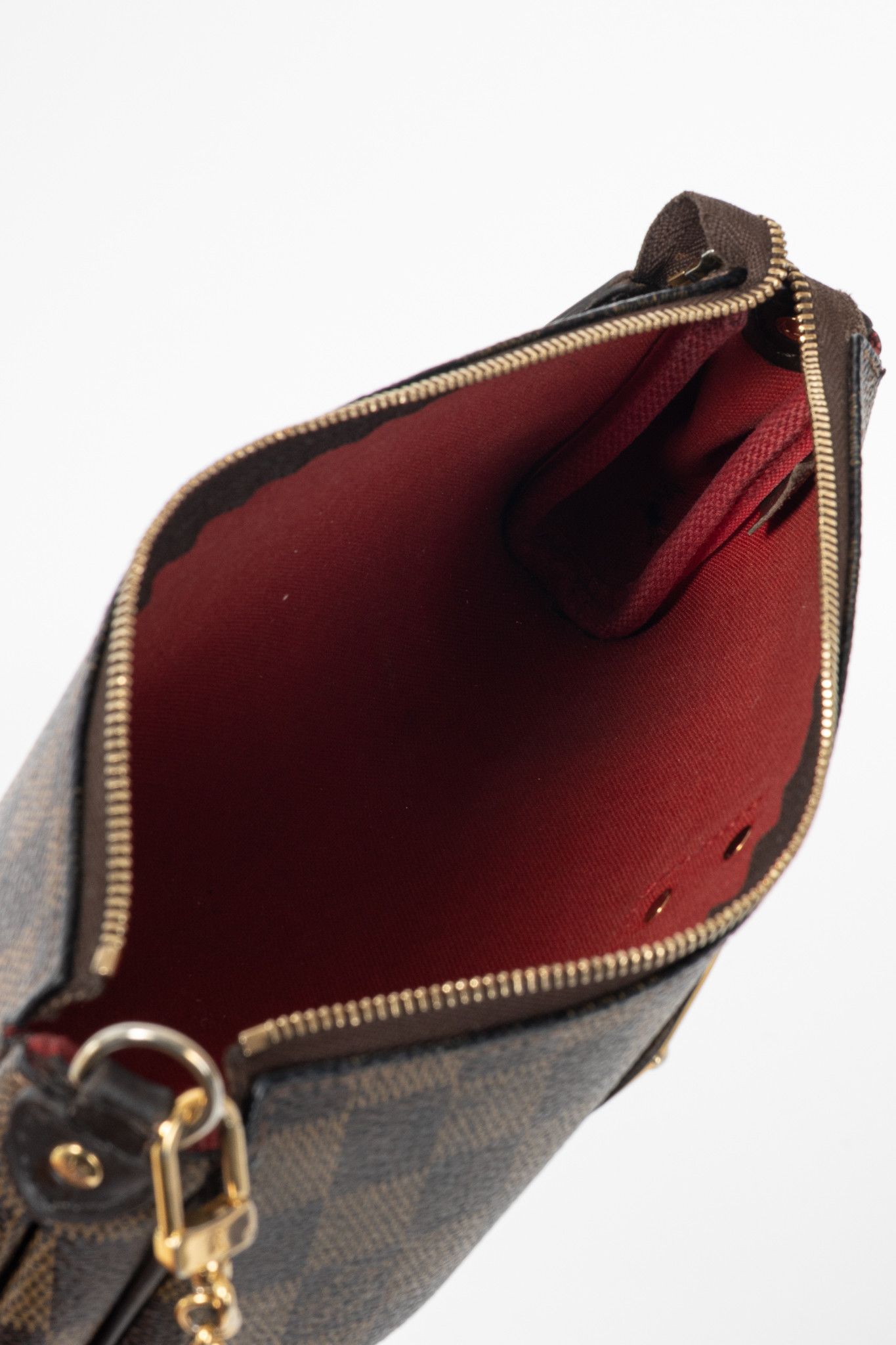Louis Vuitton Louis Vuitton Eva Damier Ebene Canvas Clutch Size ONE SIZE - 10 Thumbnail