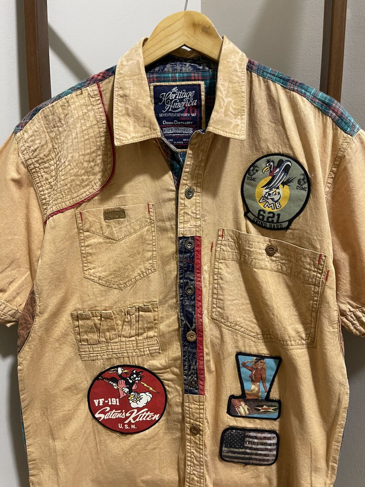Other The Heritage by America Working Class Shirt Size US XL / EU 56 / 4 - 3 Thumbnail