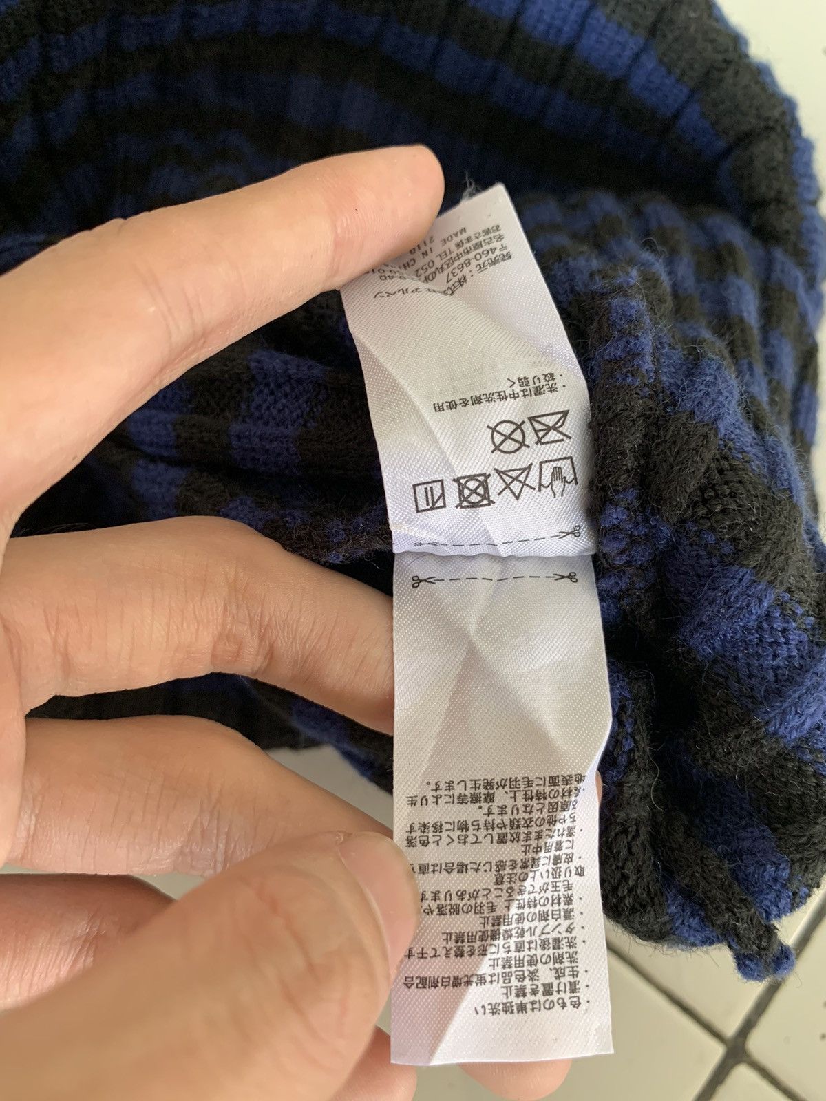 Japanese Brand × Kapital × Vintage Stripe Streetwear Winter Sessions Beanie Hats Size ONE SIZE - 10 Thumbnail