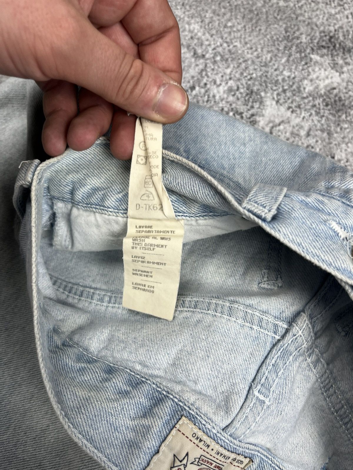 Armani × Giorgio Armani × Vintage Armani denim vintage 90s Size US 32 / EU 48 - 12 Thumbnail