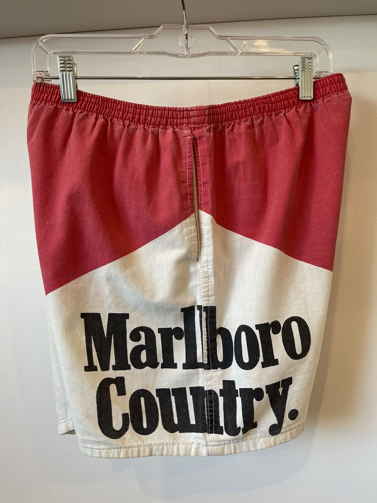 Marlboro Vintage 90’s Marlboro Country Cigarettes Shorts Size US 32 / EU 48 - 2 Thumbnail