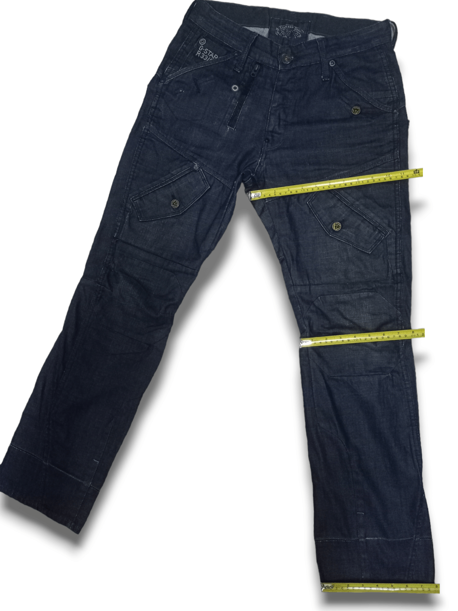 G-Star Vintage G Star Raw Tactical Pocket Cargo Loose Denim Pants Size US 28 / EU 44 - 12 Thumbnail