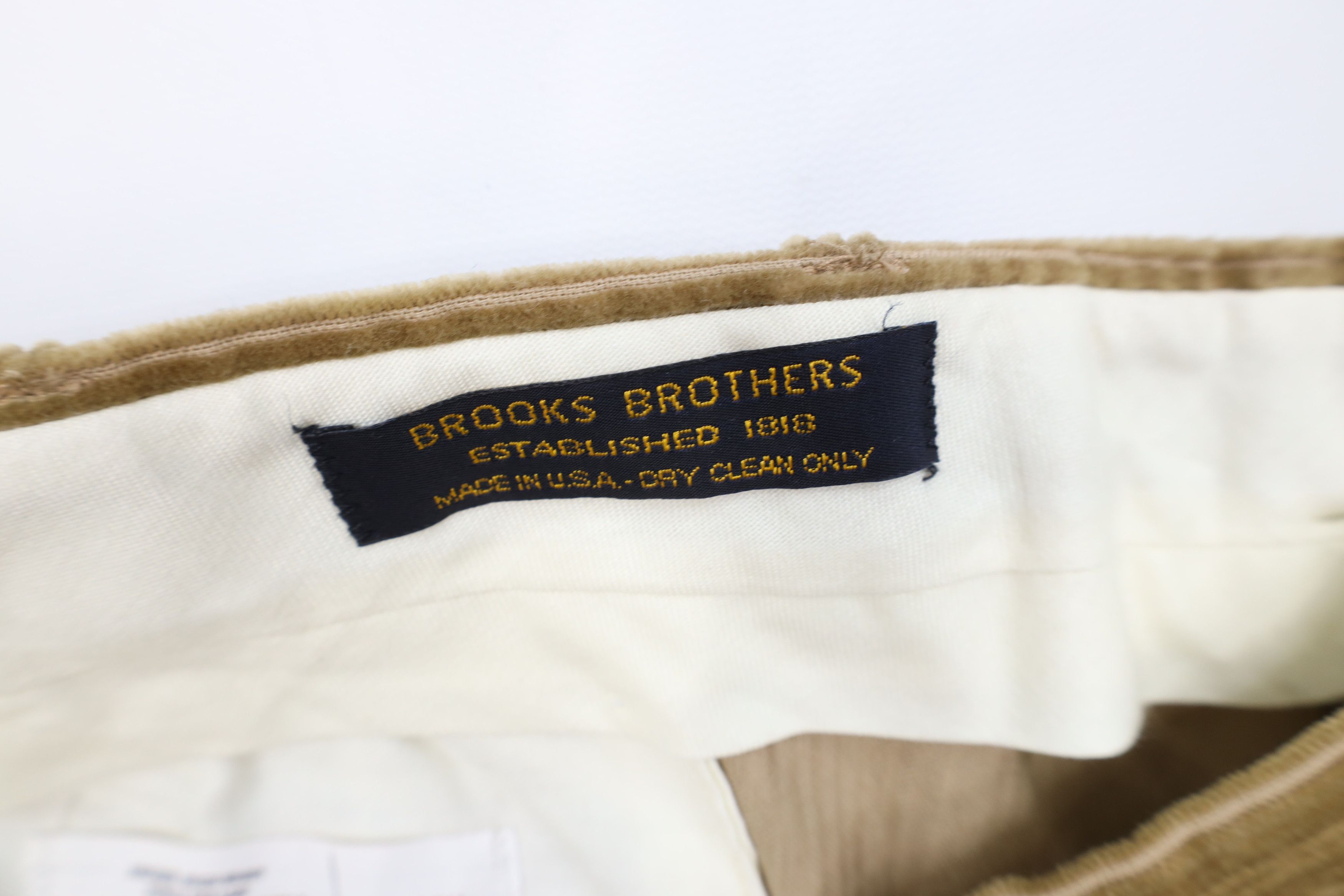 Brooks Brothers Vintage 80s 90s Brooks Brothers Wide Leg Chino Pants Size US 38 / EU 54 - 10 Thumbnail
