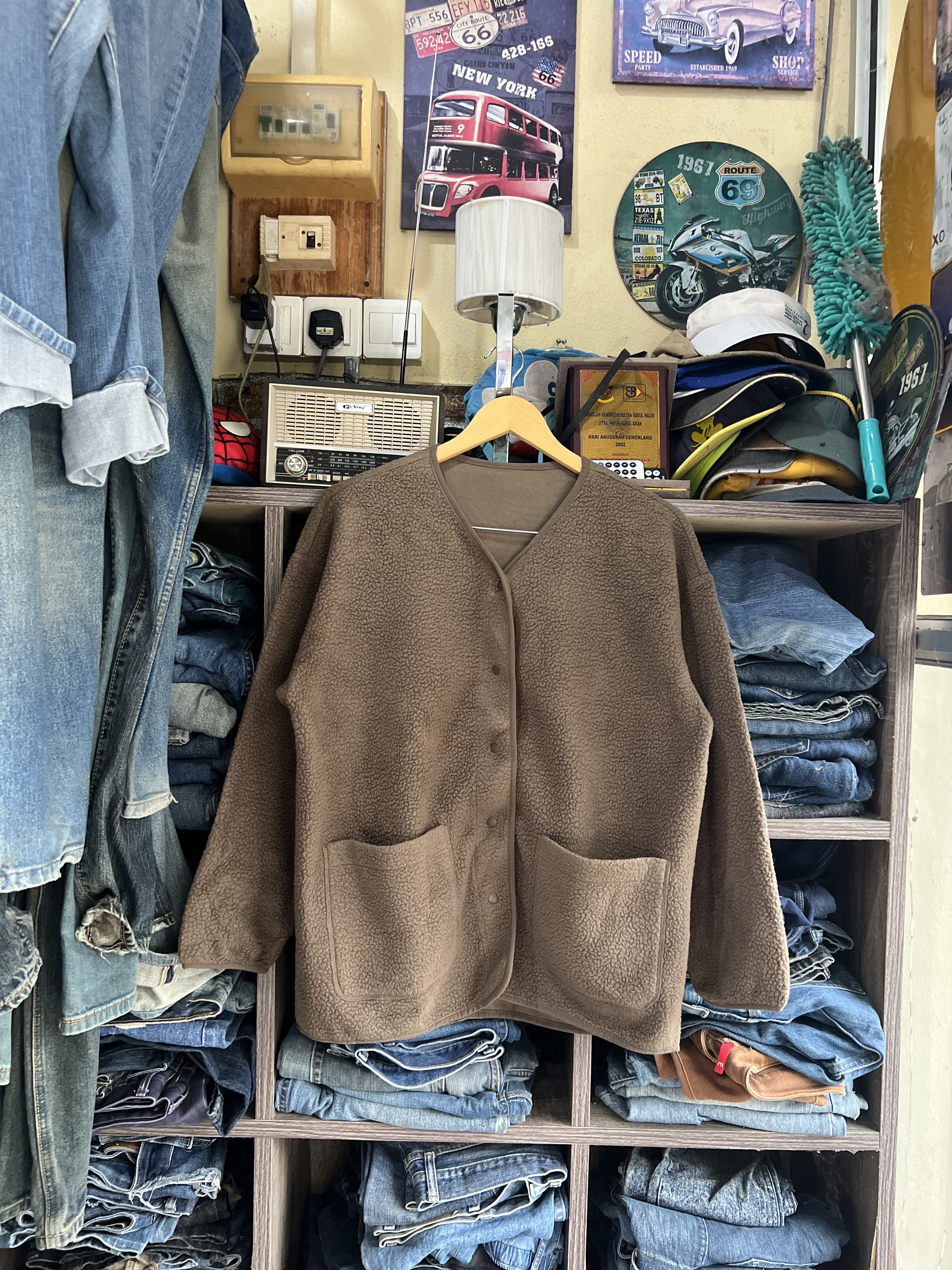 Global Work 🔥Global Work Deep Pile Sherpa Button Jacket Size US M / EU 48-50 / 2 - 16 Thumbnail