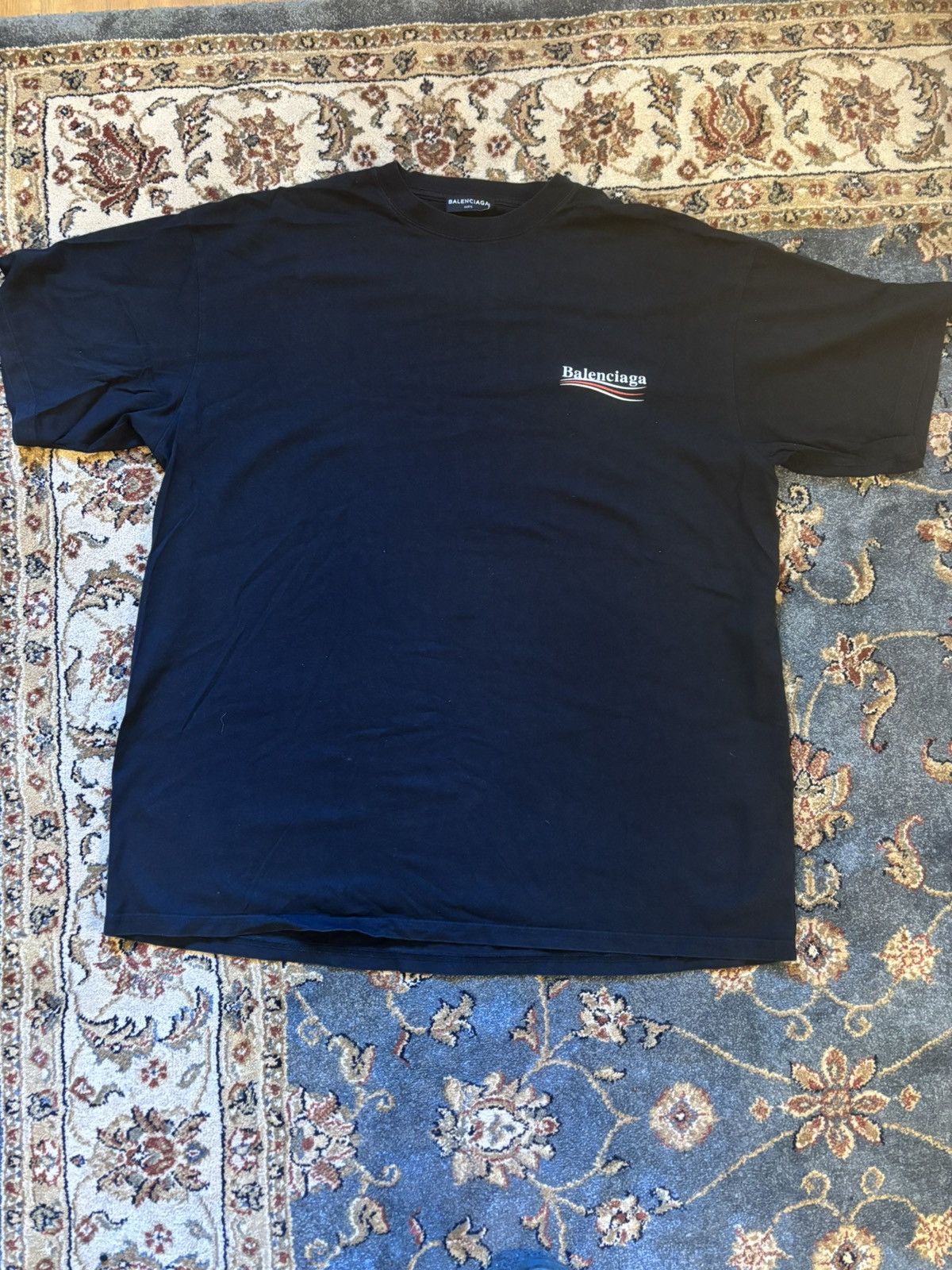 Balenciaga BALENCIAGA CAMPAIGN TSHIRT Size US XL / EU 56 / 4 - 1 Thumbnail
