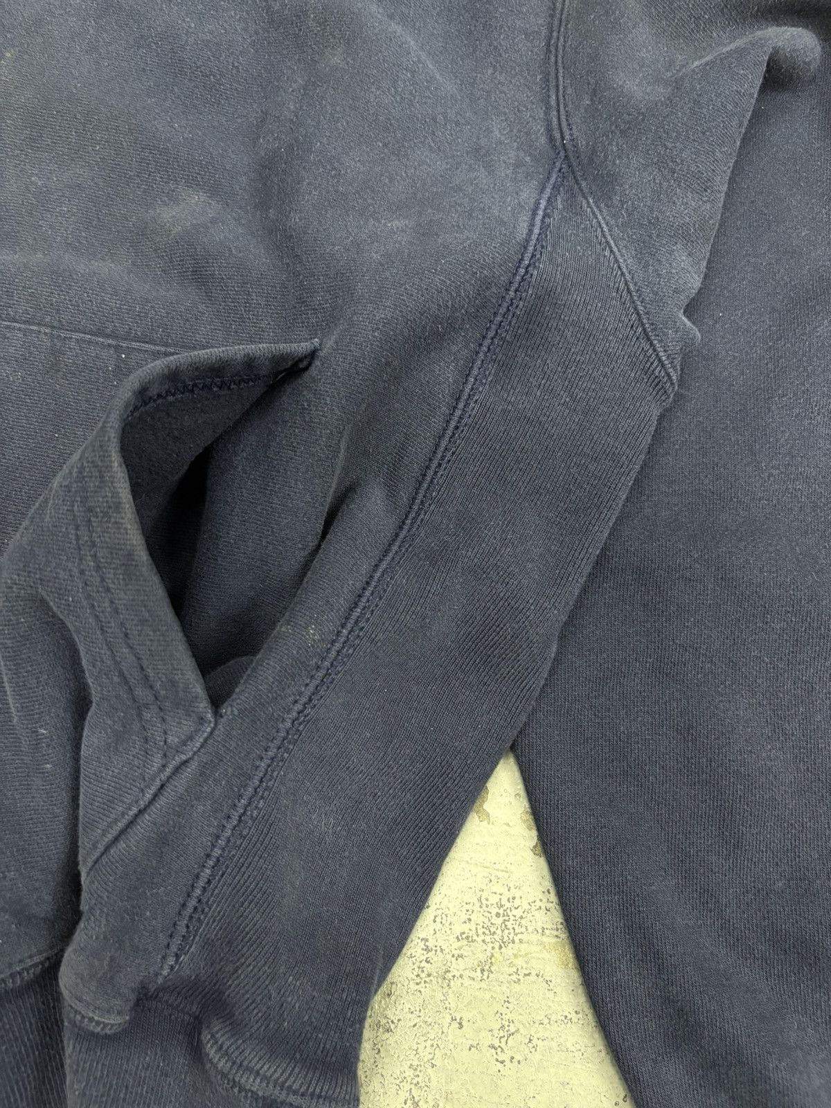 Champion Rare Champion Reverse Weave Navy Hoodie Fairly Faded Size US S / EU 44-46 / 1 - 6 Thumbnail