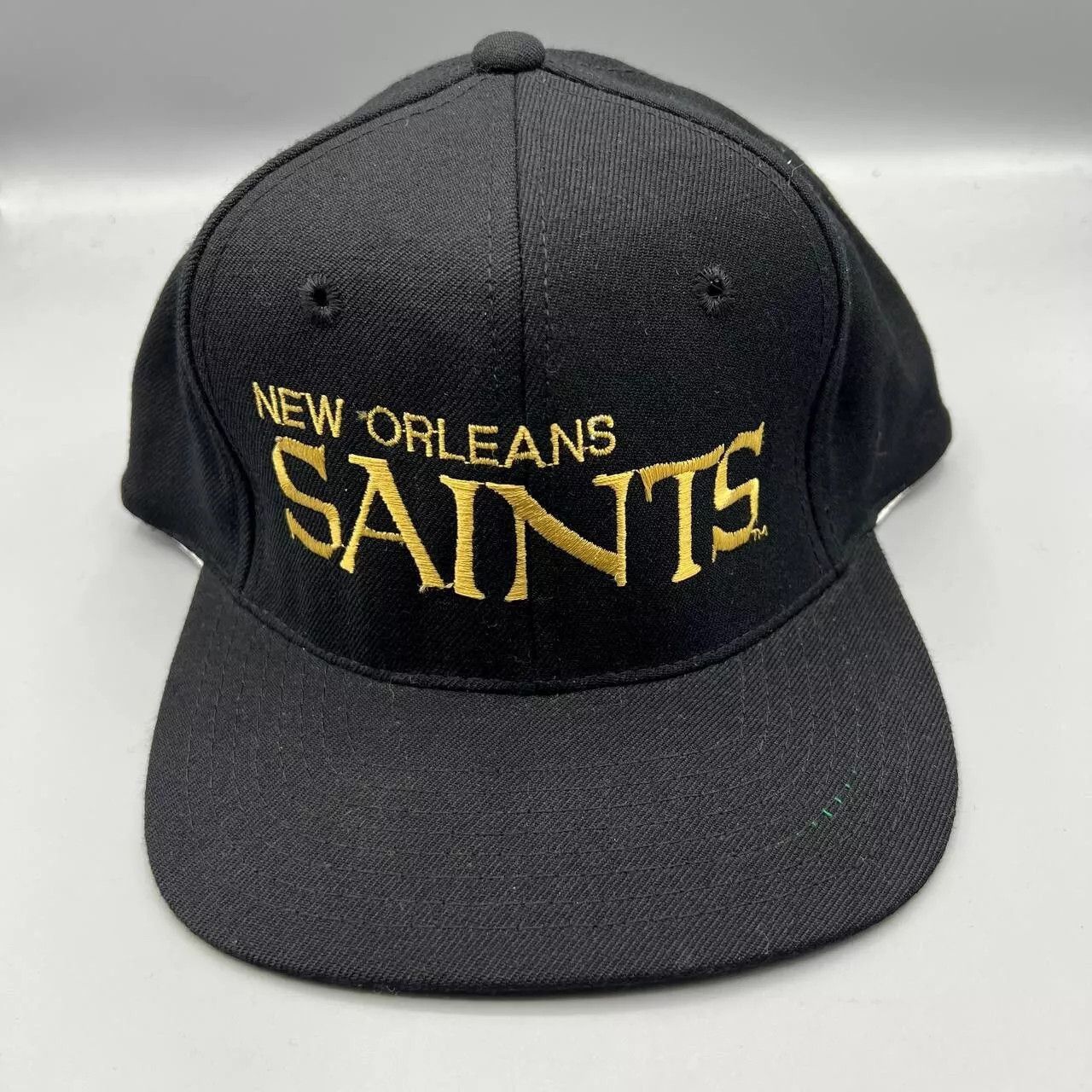 NFL × Vintage New Orleans Saints Hat Men NFL Snap Back Cap New Wool Size ONE SIZE - 1 Thumbnail