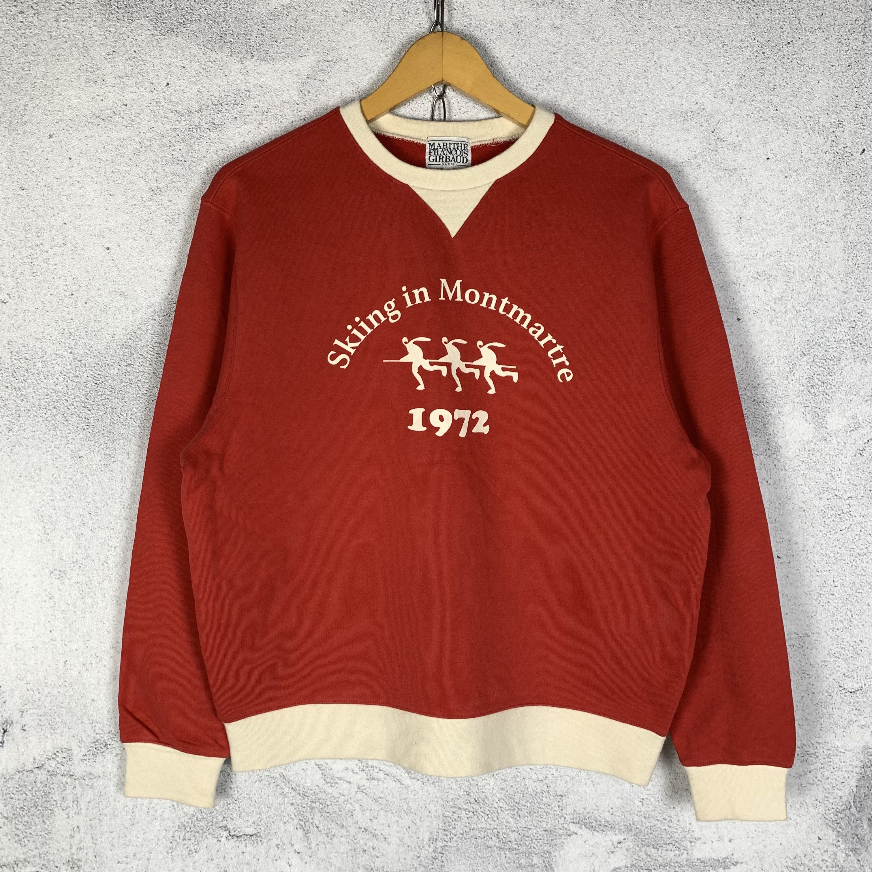 Marithe + Francois Girbaud Marithe Francois Girbaud Sweatshirt Crewneck Size US S / EU 44-46 / 1 - 1 Thumbnail