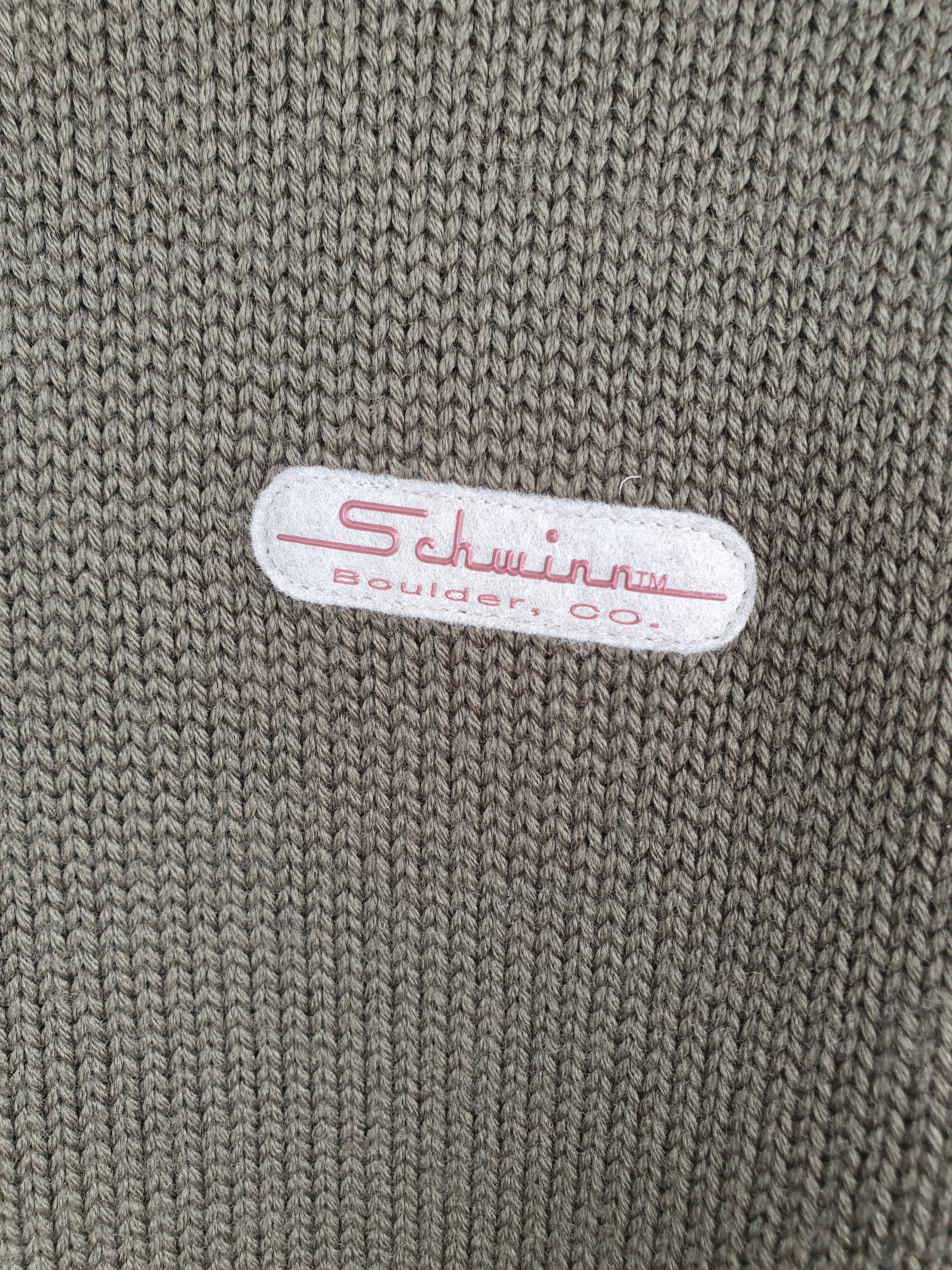 Swagger Schwinn Quality Turtleneck Sweater Spell Out Bike sz M Size US M / EU 48-50 / 2 - 4 Thumbnail