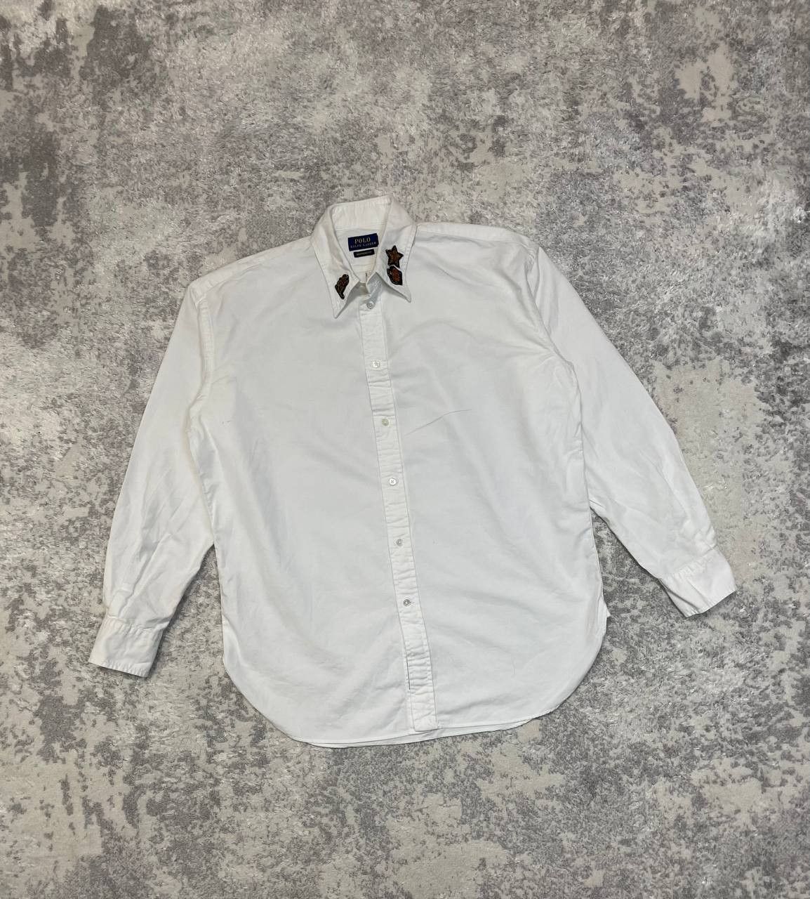 Ralph Lauren Men’s Ralph Lauren White Shirt, Boyfriend Fit, Large Size US L / EU 52-54 / 3 - 1 Thumbnail