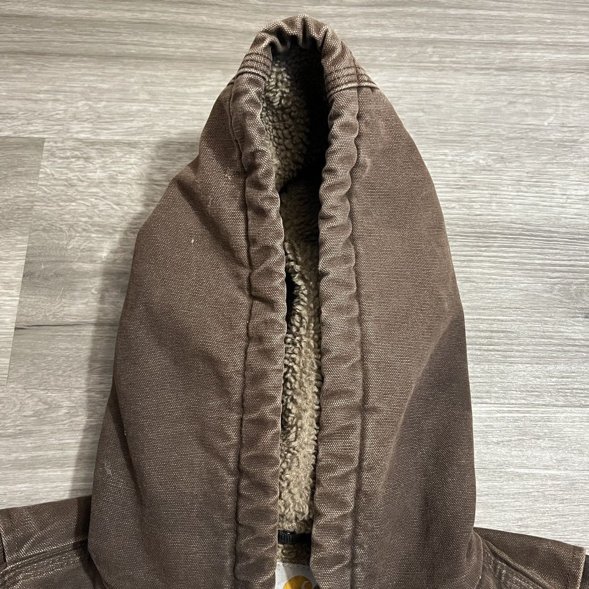 Carhartt × Vintage Vintage Carhartt Hooded Zip Up Jacket Size US M / EU 48-50 / 2 - 13 Thumbnail
