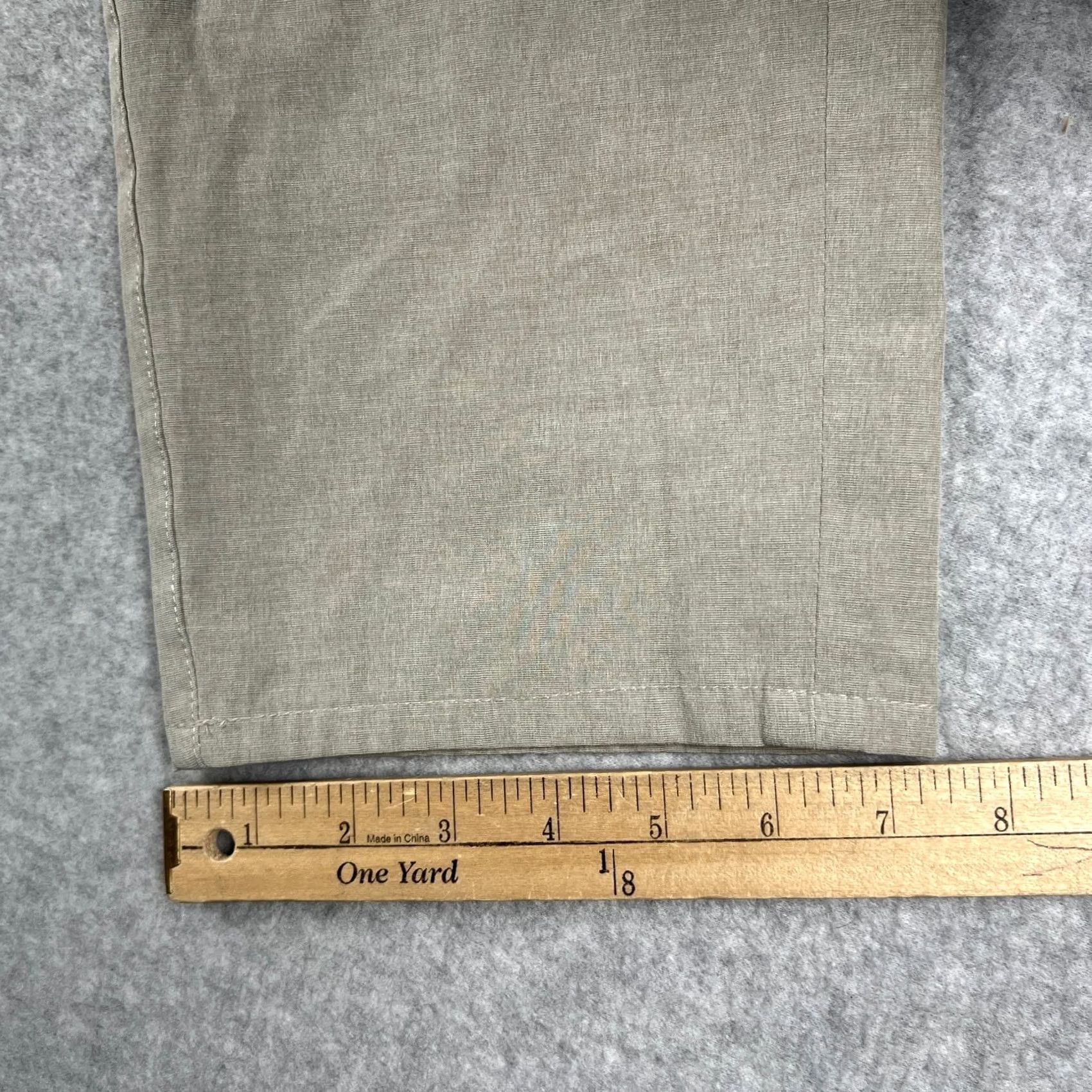 Vuori Vuori Aim Pants Mens 36x28 Beige Tech Chino Stretch Performance Commuter Size US 36 / EU 52 - 7 Thumbnail