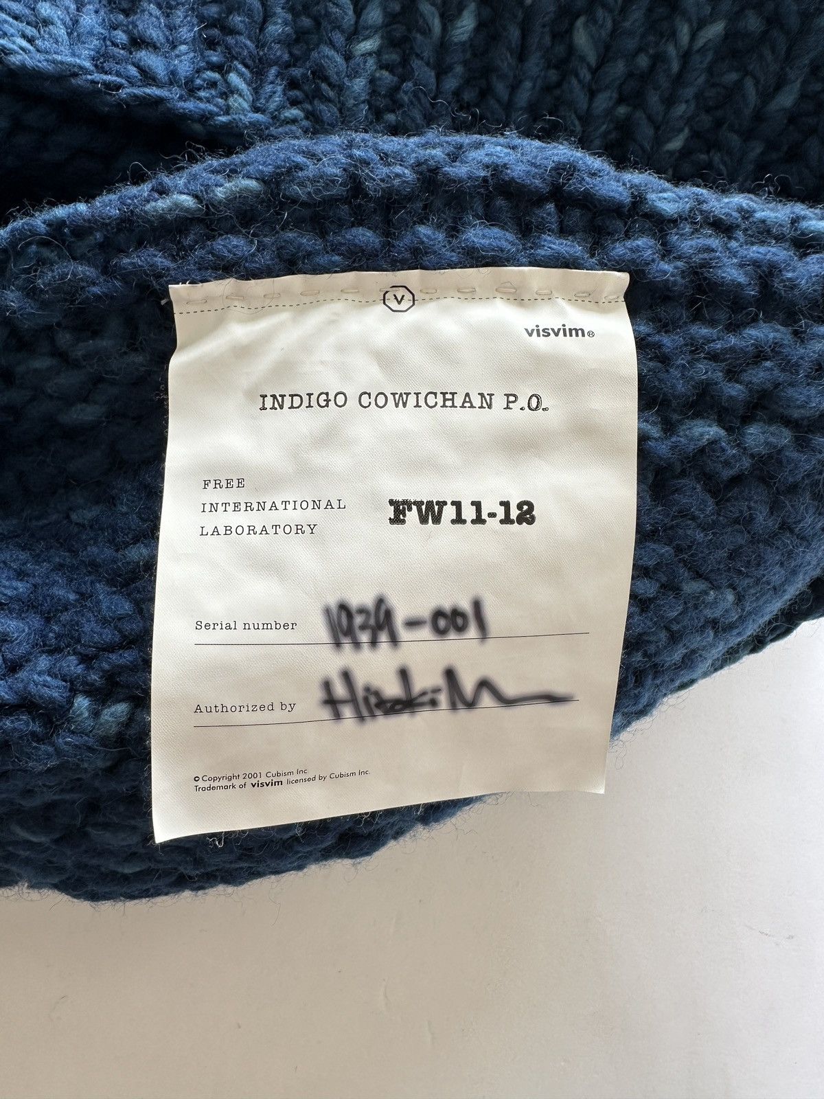 FW11 Indigo Cowichan P.O. (First Generation)